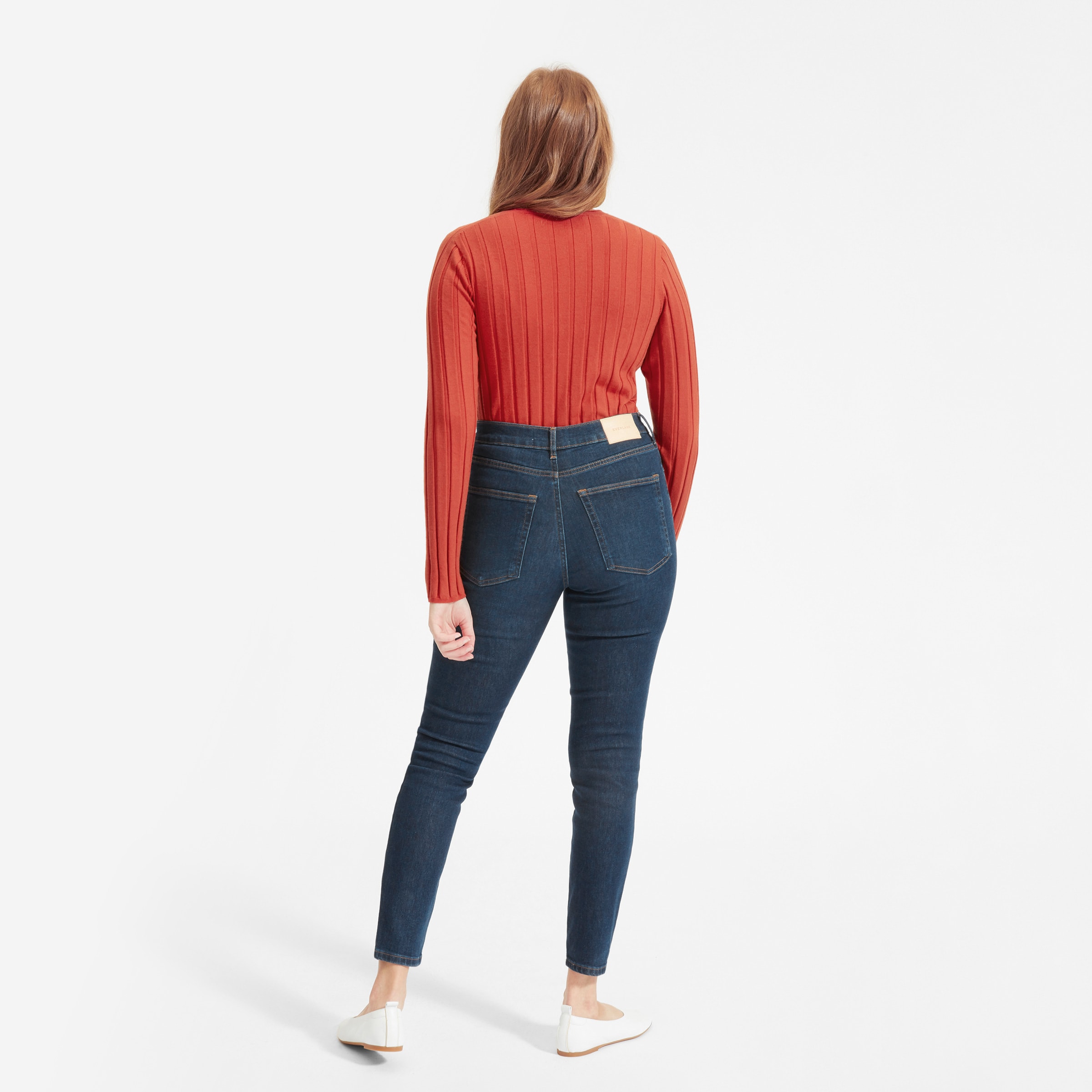 everlane the high rise skinny jean