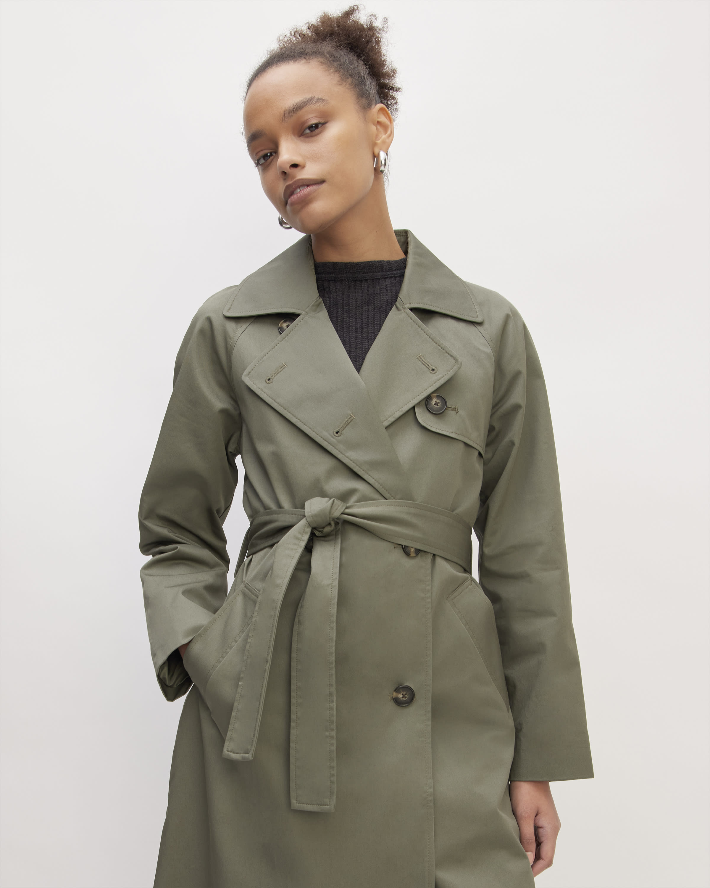 The Cotton Modern Trench Coat