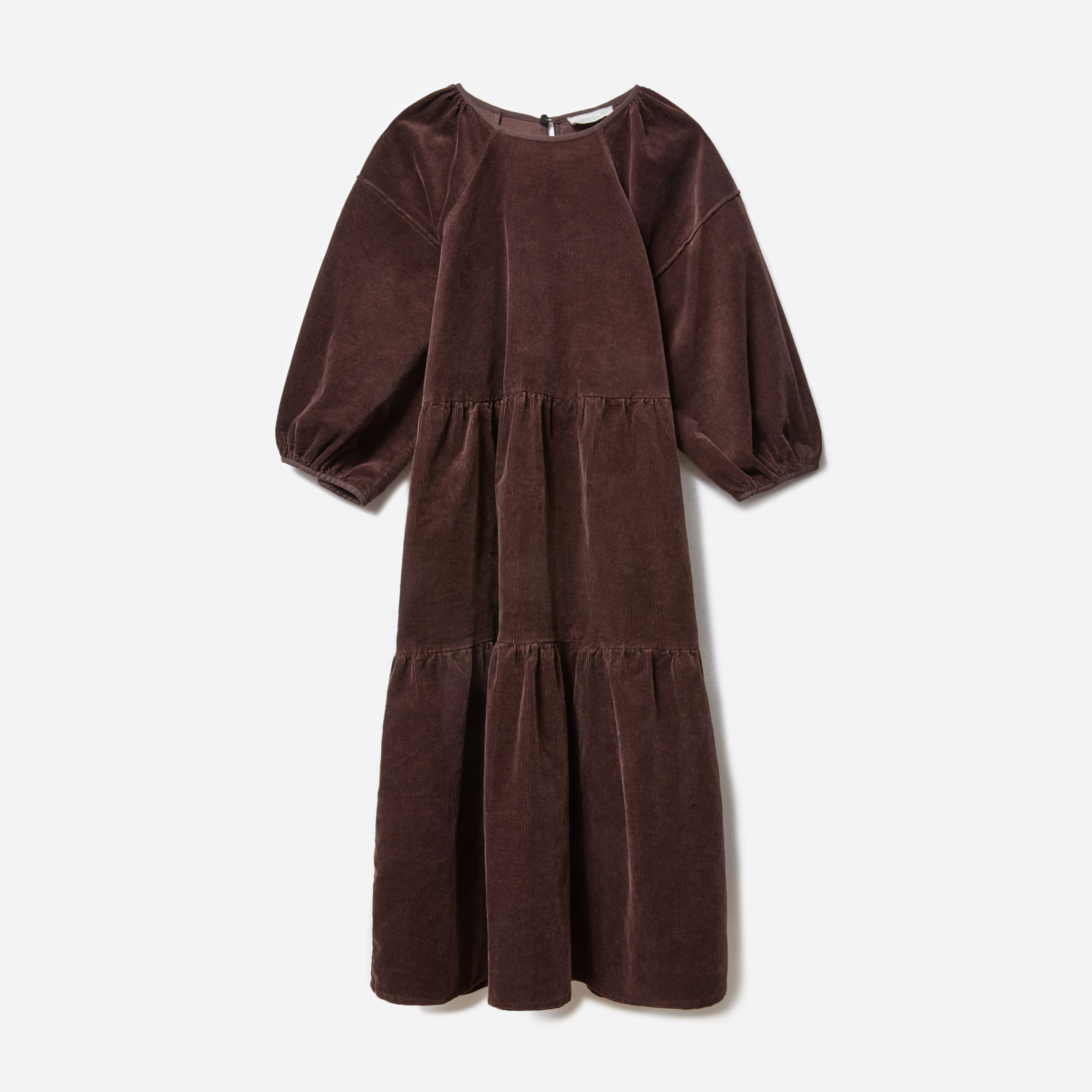 The Tiered Corduroy Dress Bitter