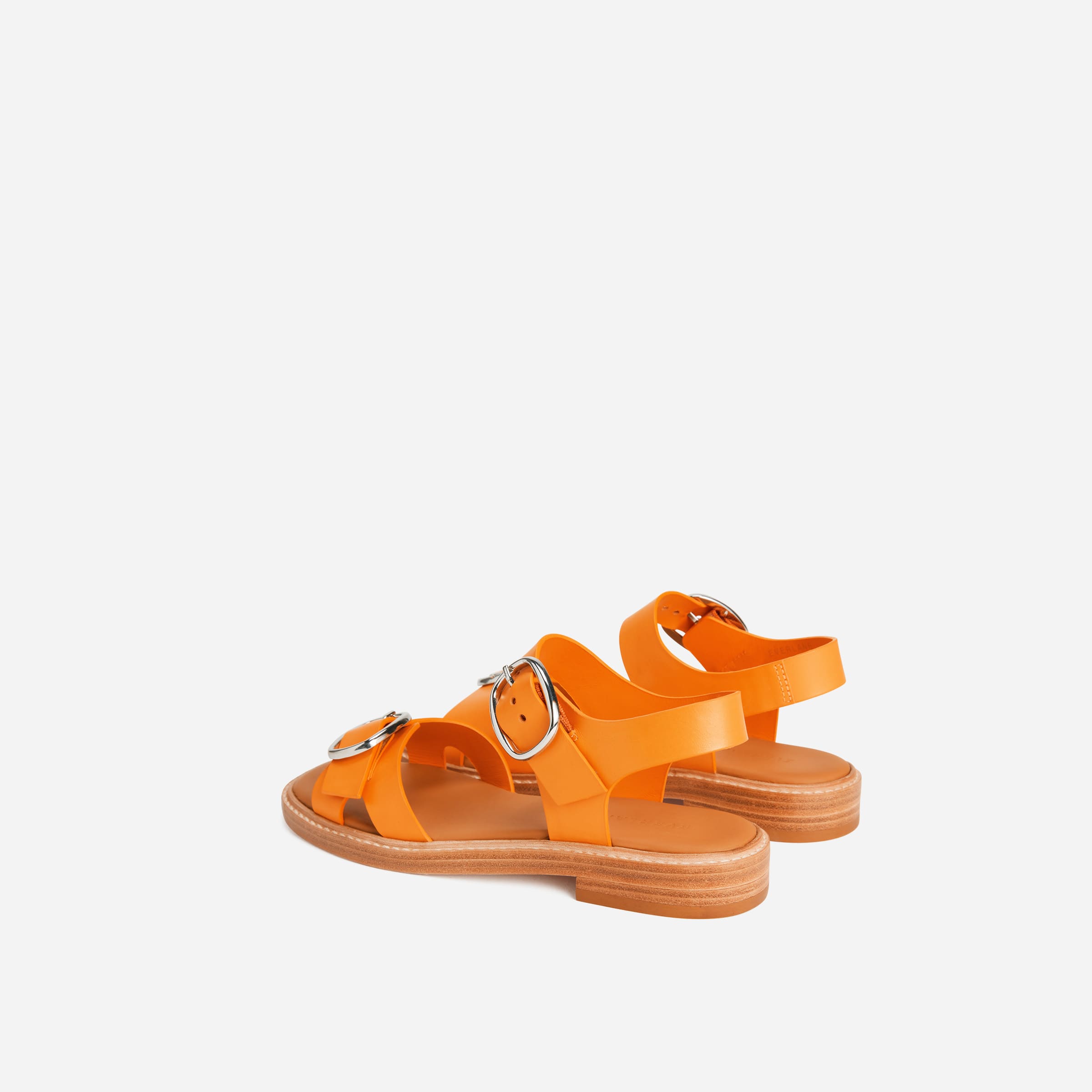 The Twin Buckle Sandal Brown Sugar – Everlane