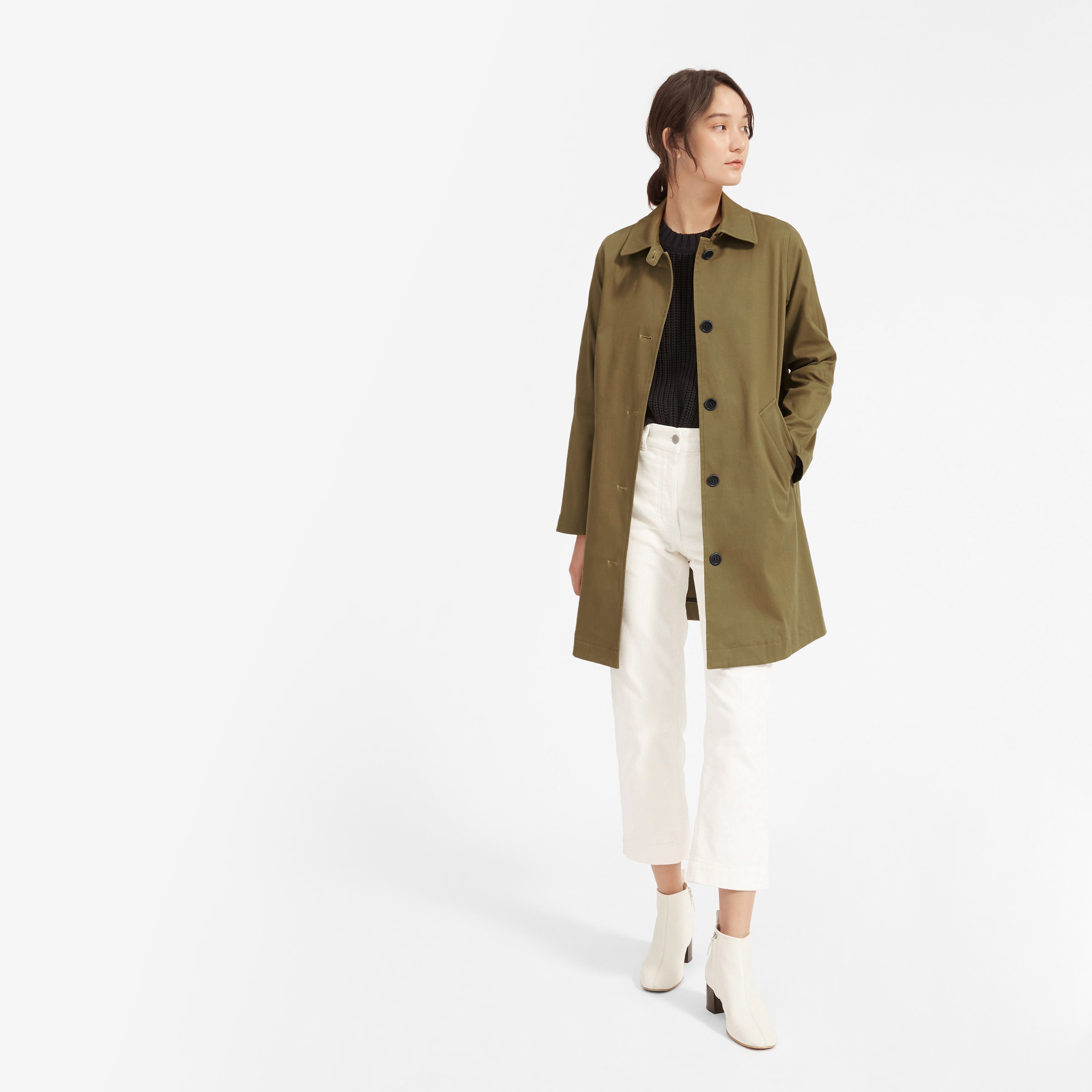 mac coat everlane