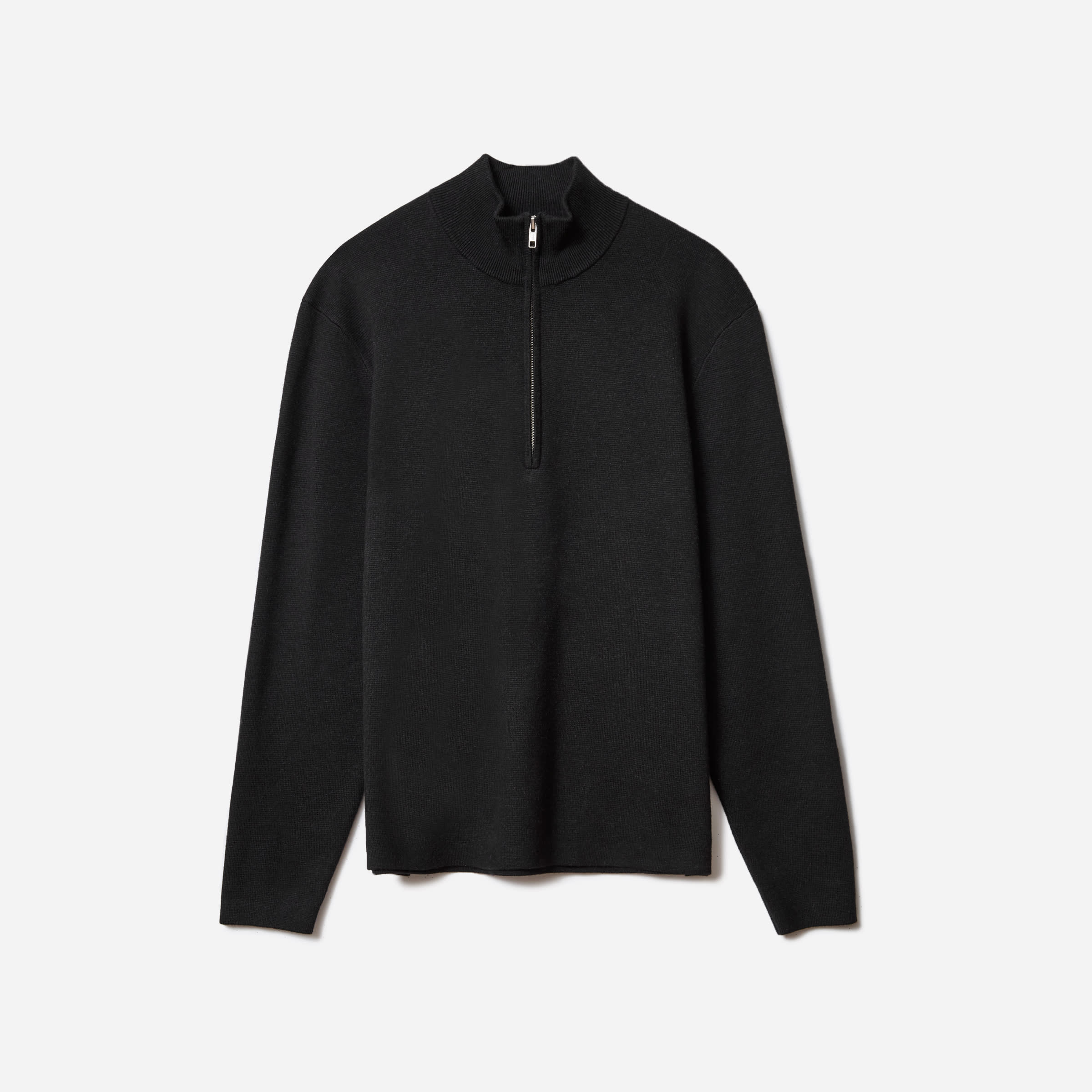 The No-Sweat Half-Zip Sweater