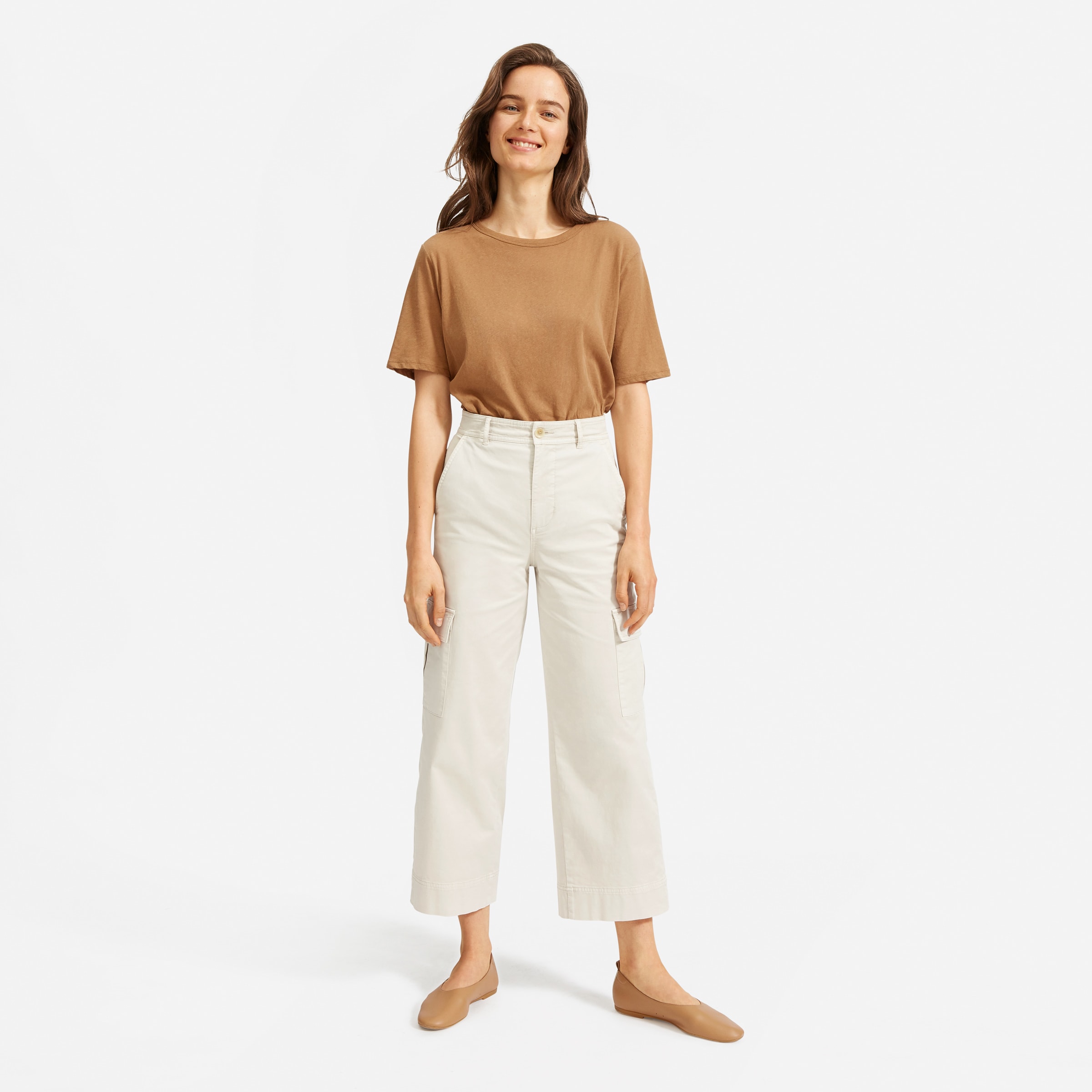cargo wide leg pants