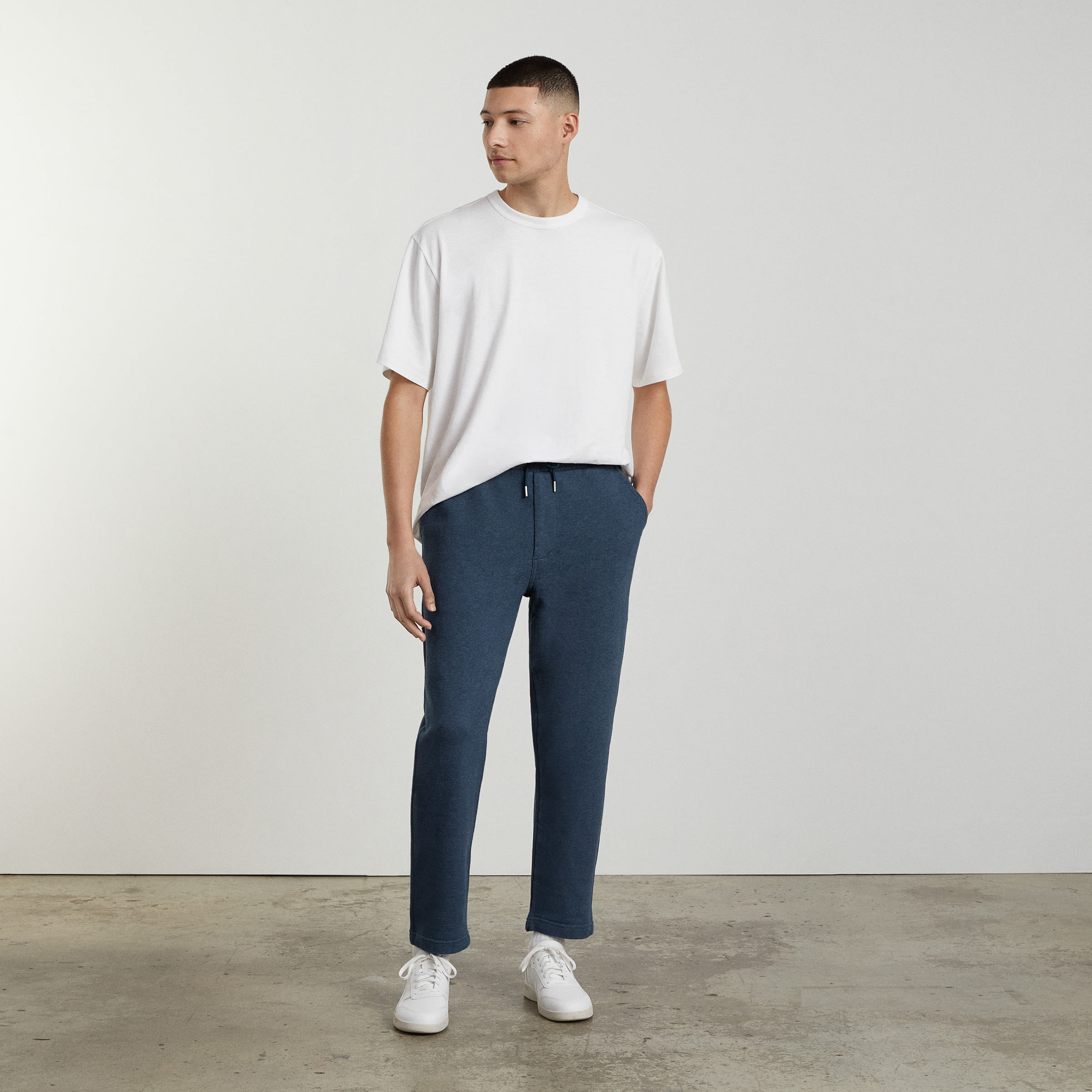 Everlane french terry sweatpant hot sale