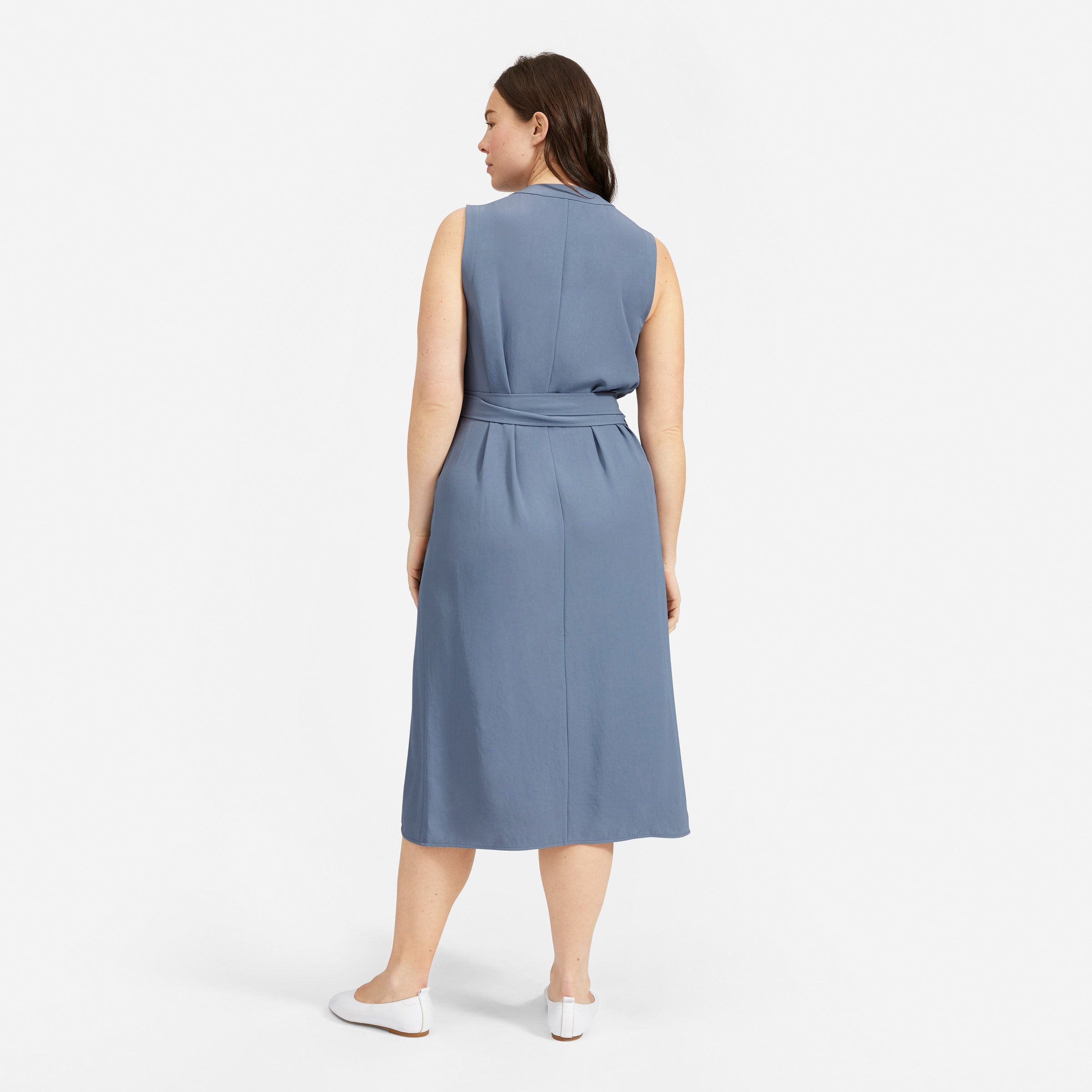 everlane wrap dress