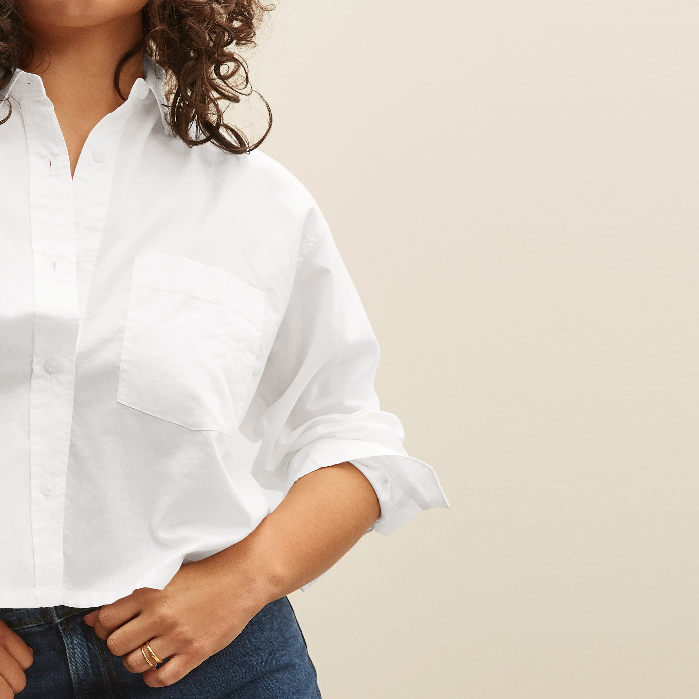 everlane white shirt