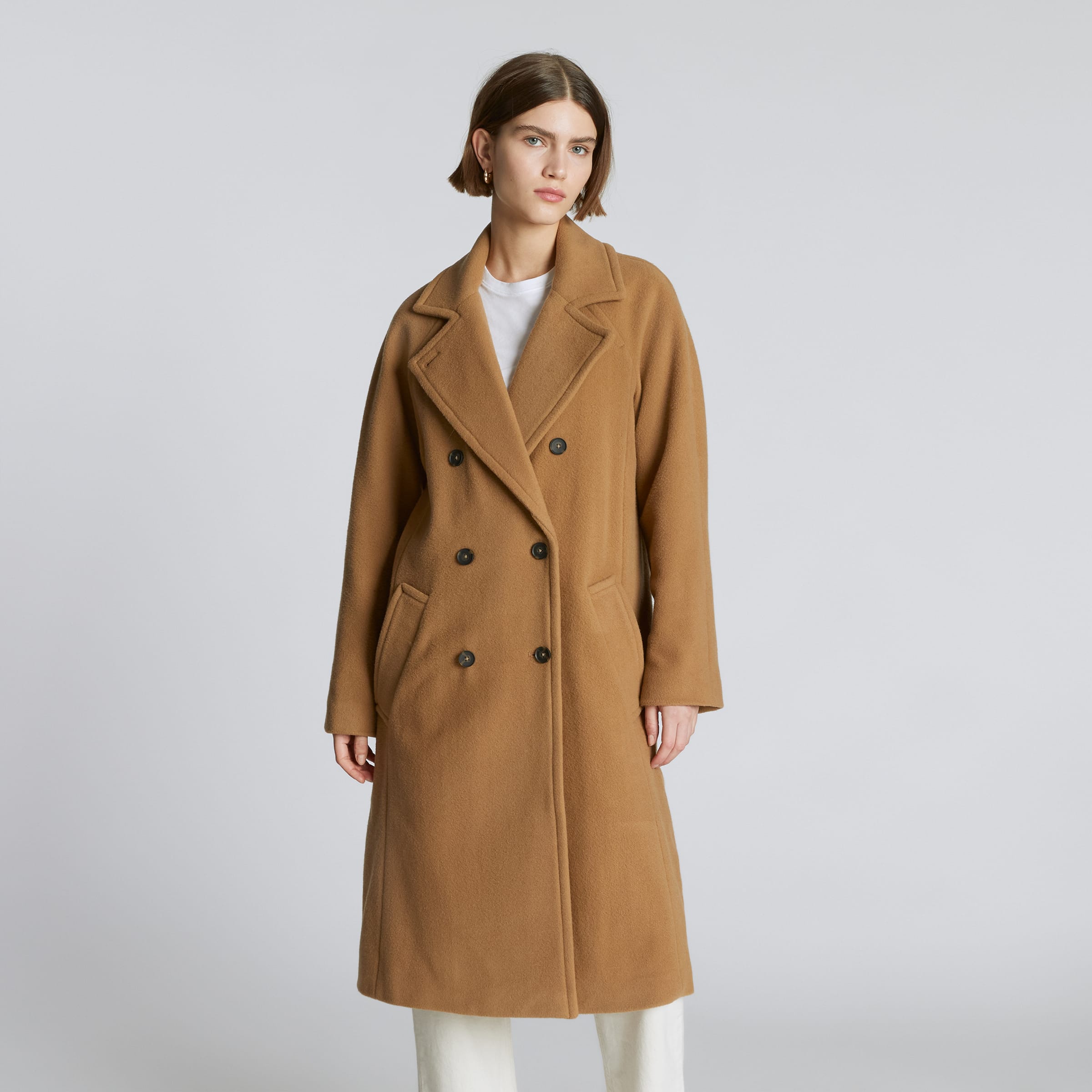 Pea store coat long