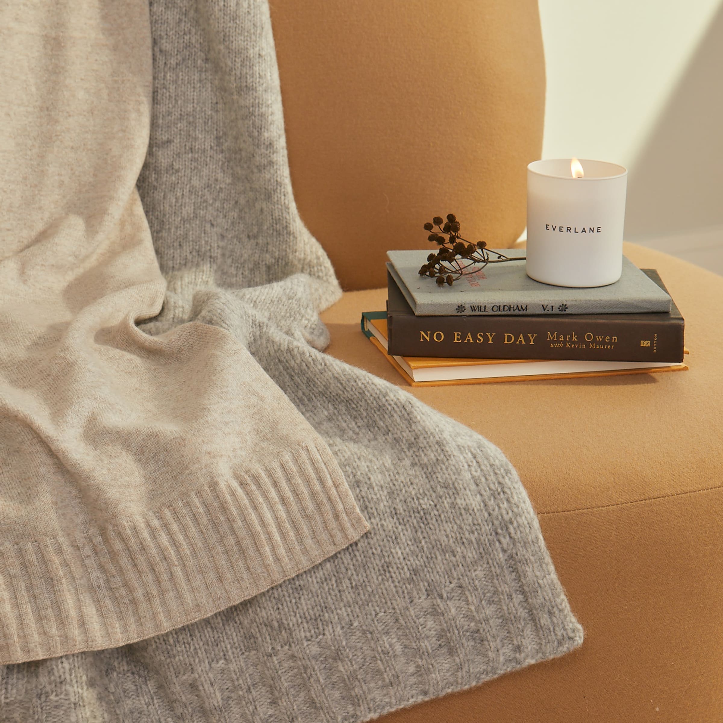 The Cloud Throw Heathered Grey – Everlane