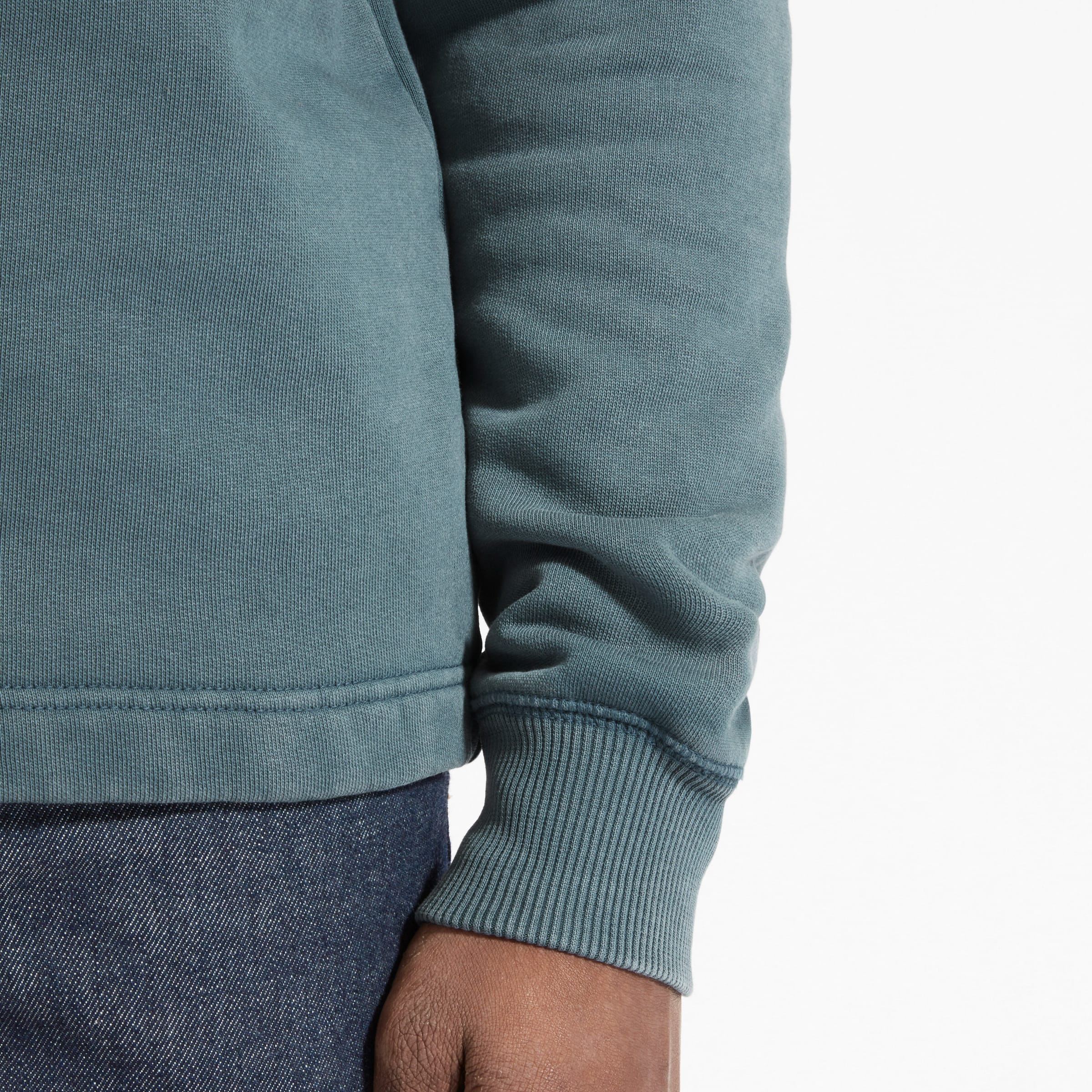Everlane 365 deals fleece crew