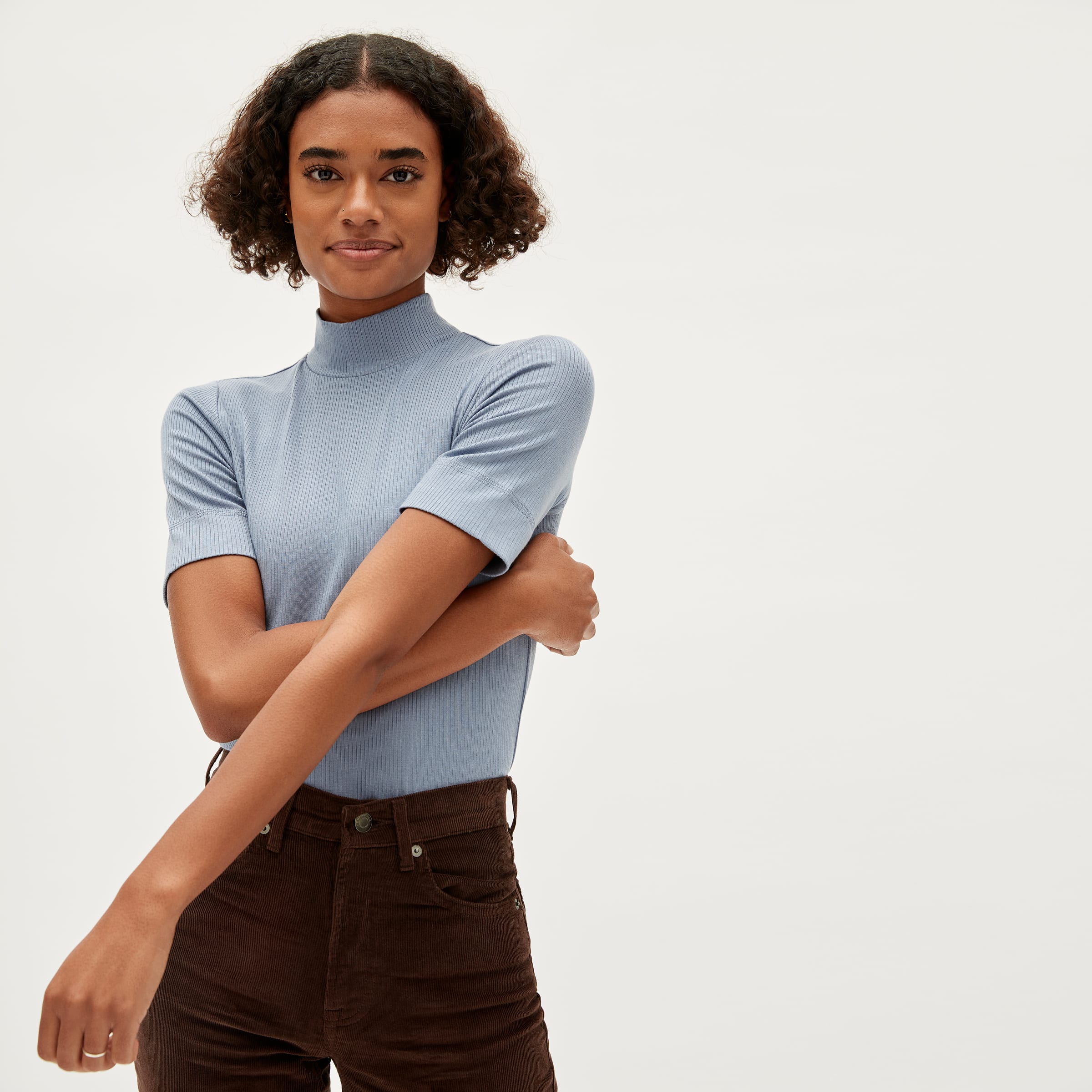 Everlane mock neck shop