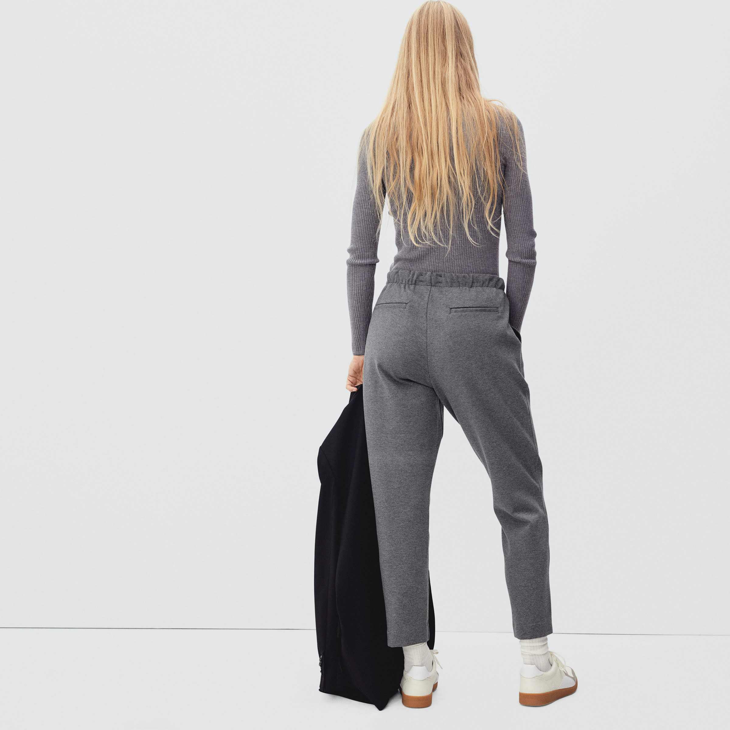 NWT everlane black slim wool pant in 2023 | Canvas pants women, Pants for  women, Wool pants