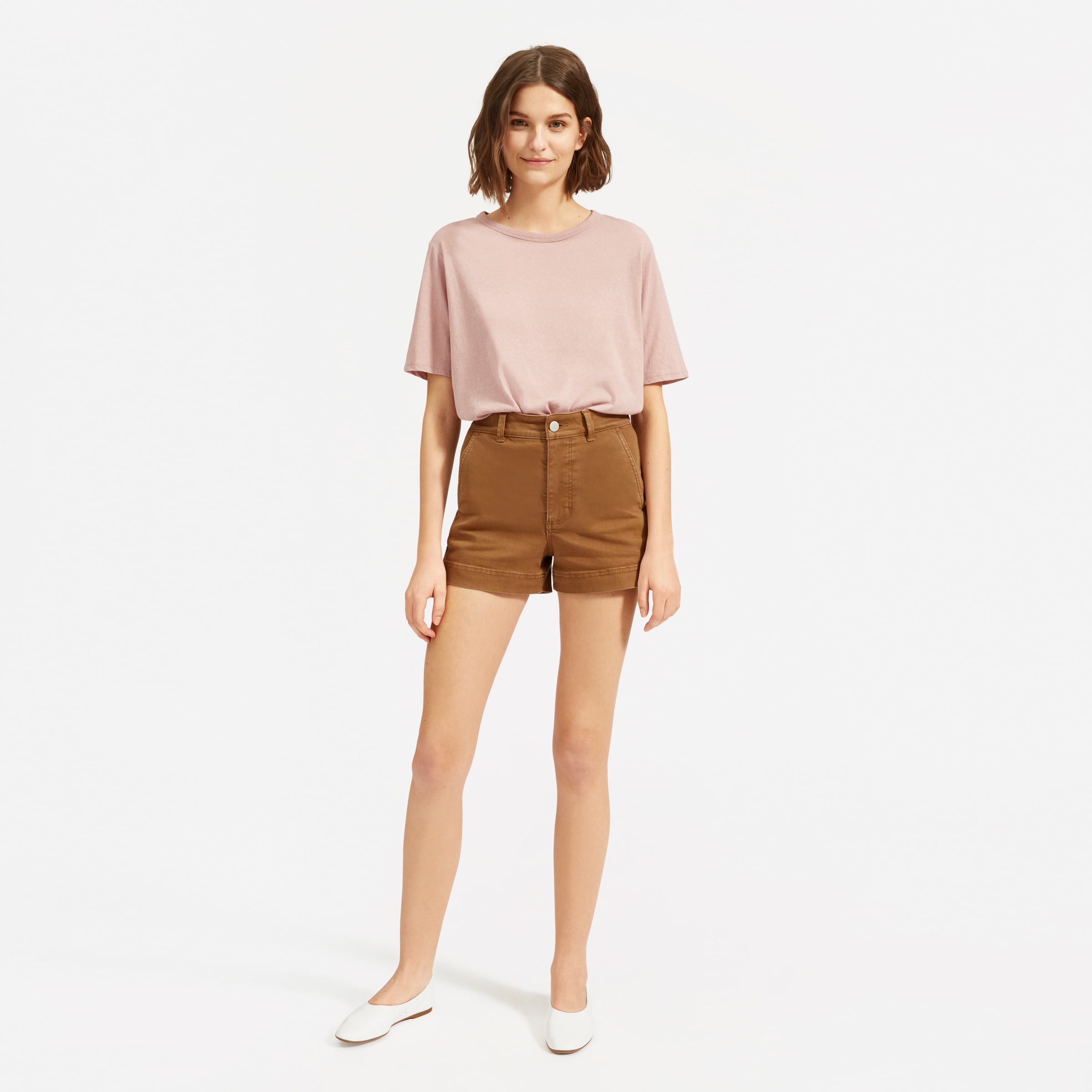 The Air Oversized Crew Tee Faded Pink 