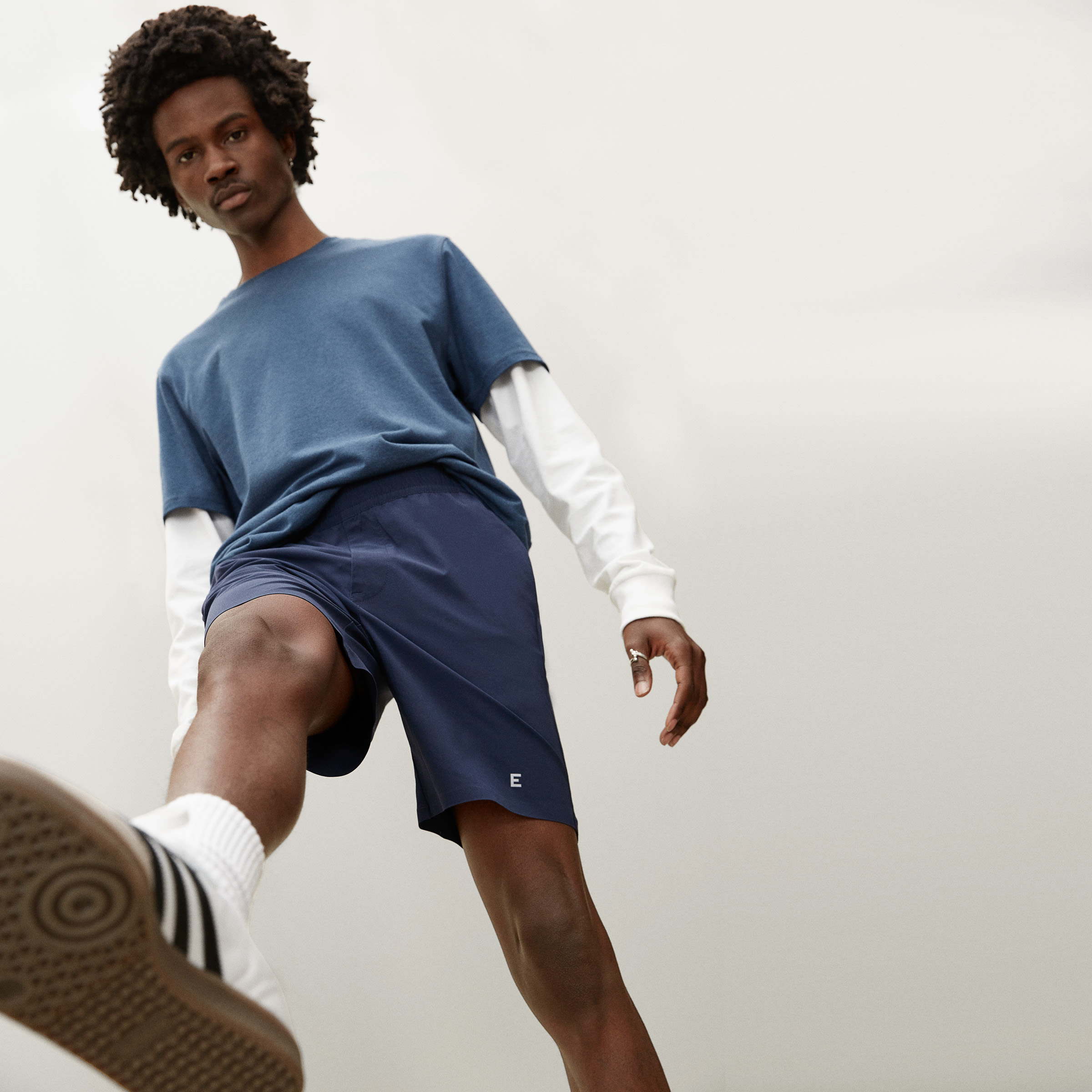 The Sport Short Uniform Navy Everlane