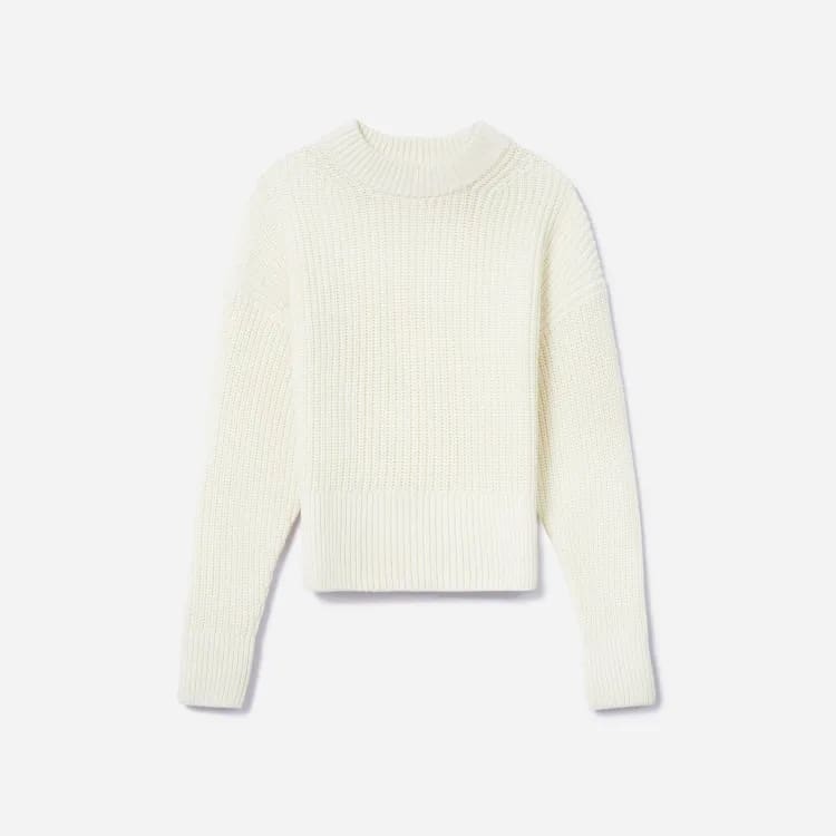 The Texture Cotton Crew Canvas Contrast 