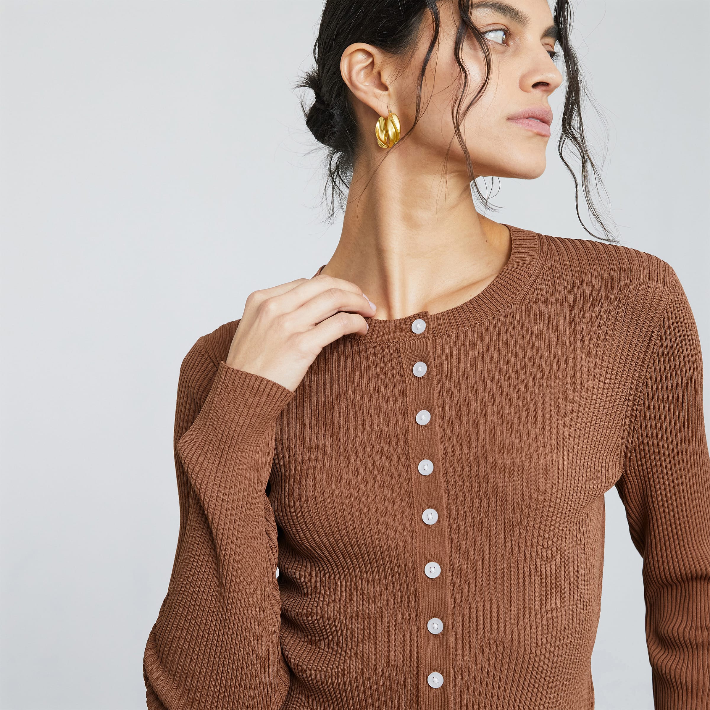 The Cropped Cocoa Brown – Everlane