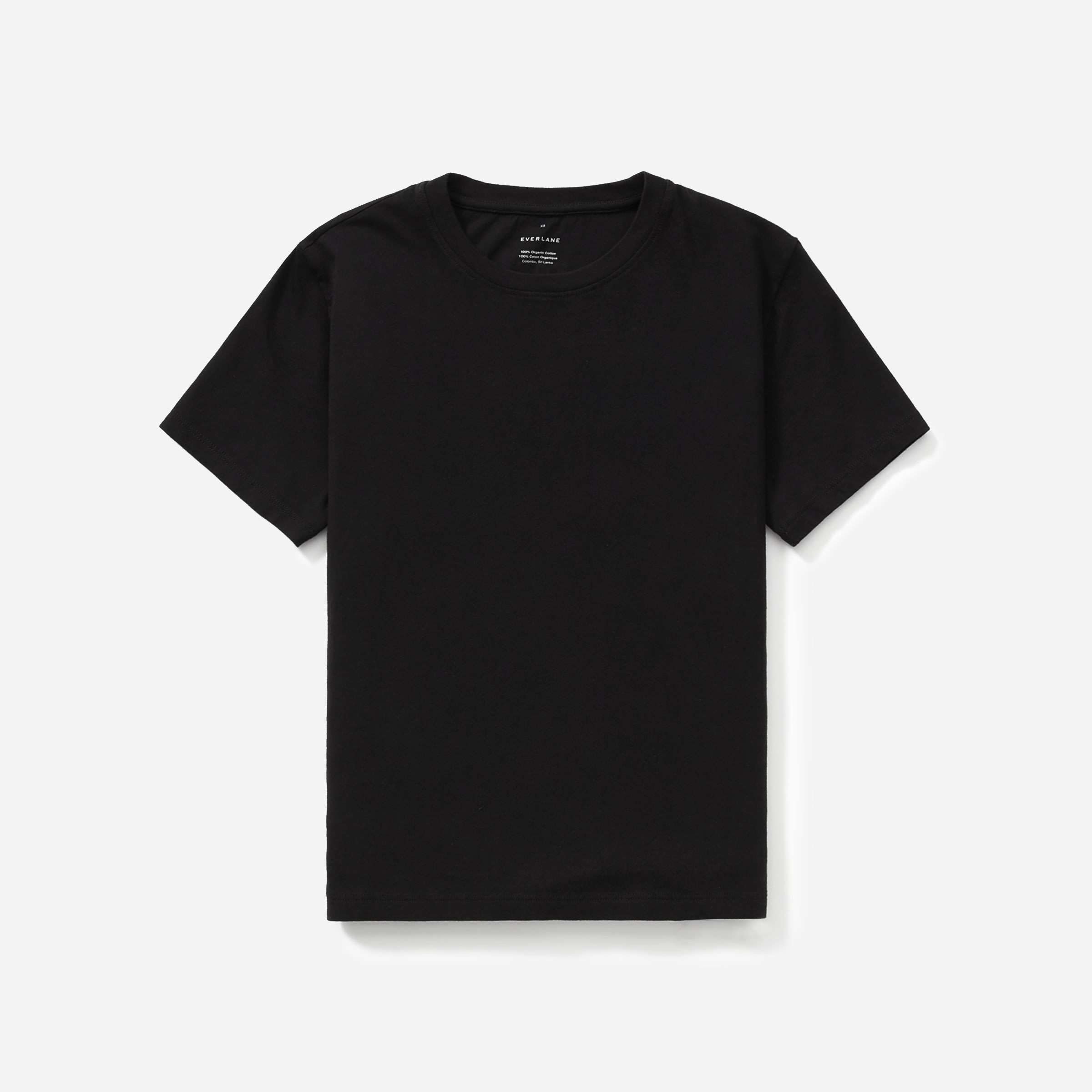 Everlane Women's Organic Cotton Box-Cut T-Shirt in Black, Size 3XL