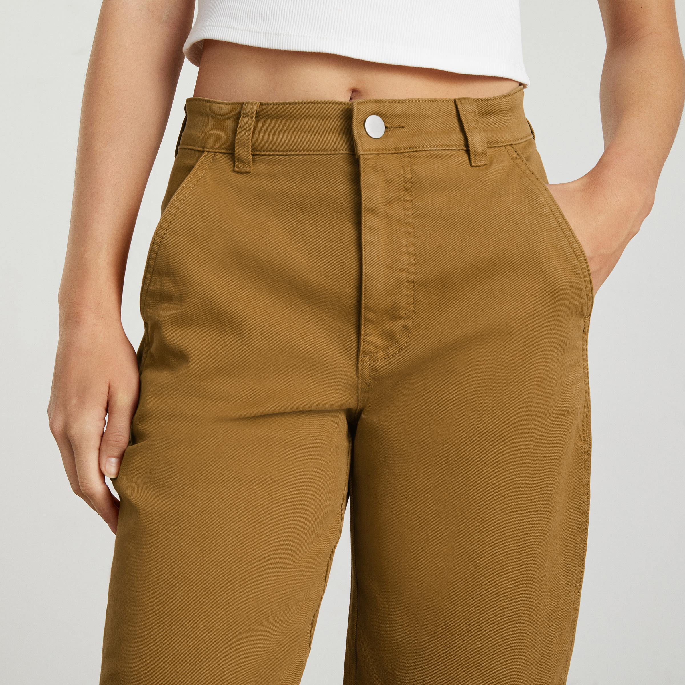 The Utility Barrel Pant Golden Brown – Everlane