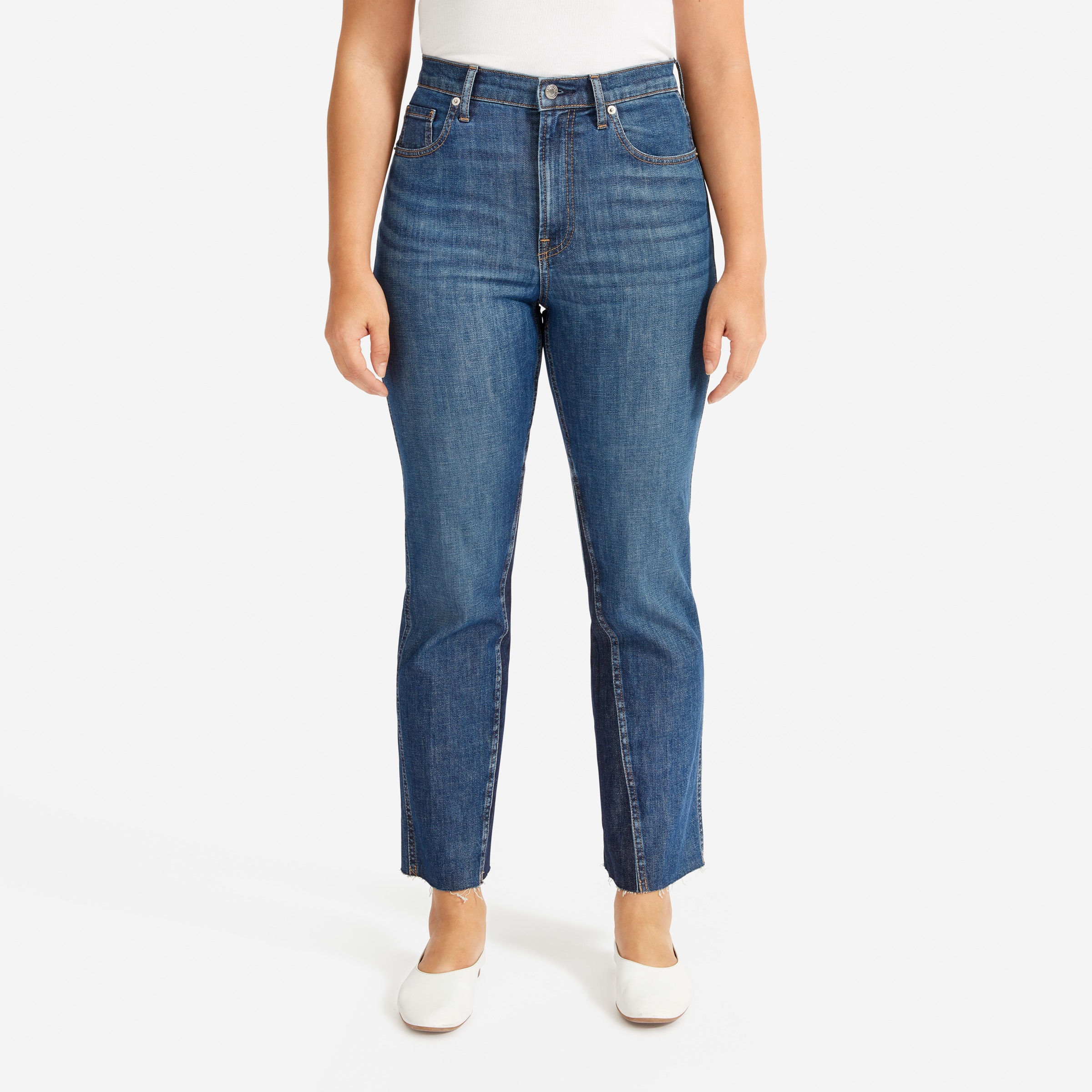 The Cheeky Bootcut Jean Classic Blue 