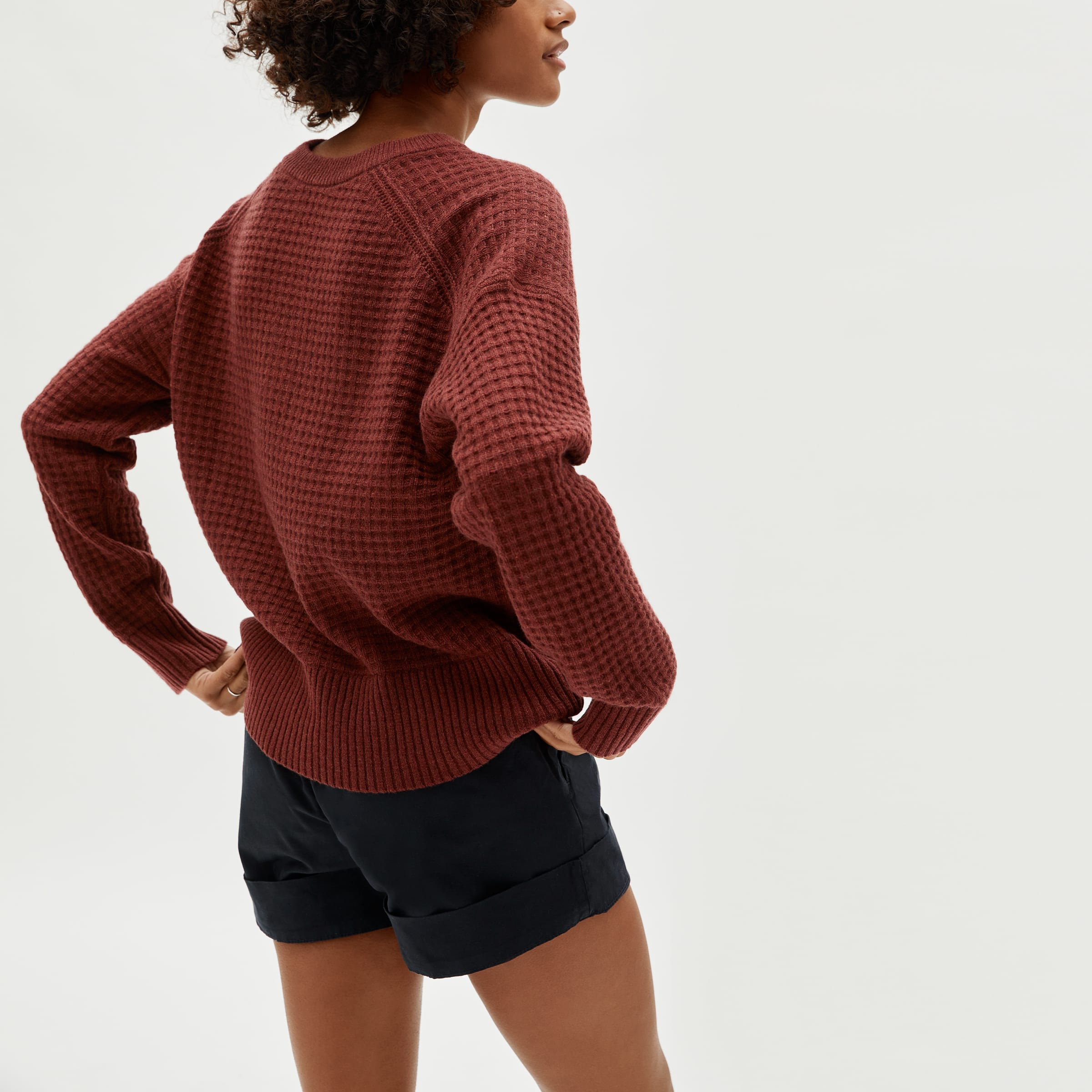 Everlane waffle sale cashmere