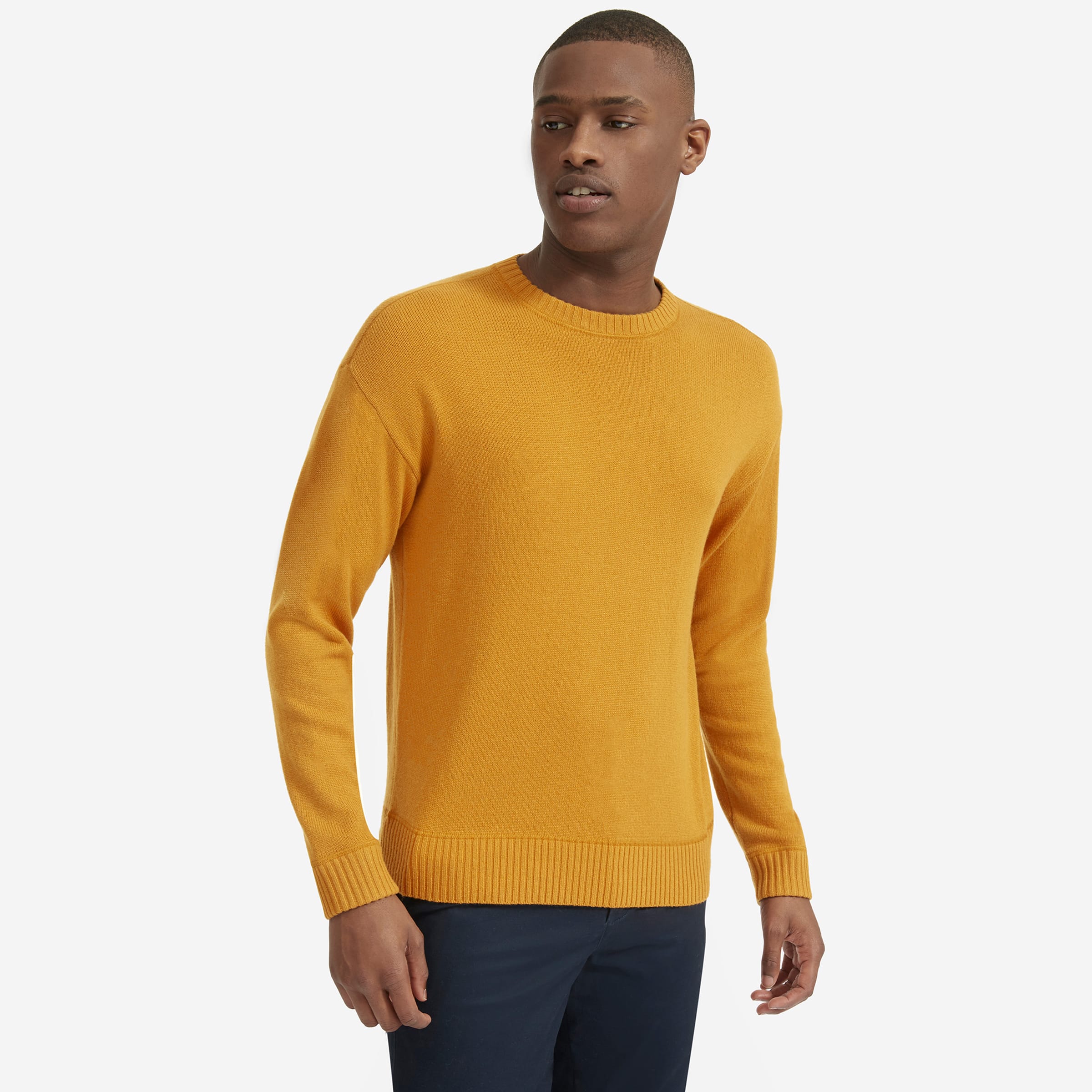 everlane mens cashmere crew