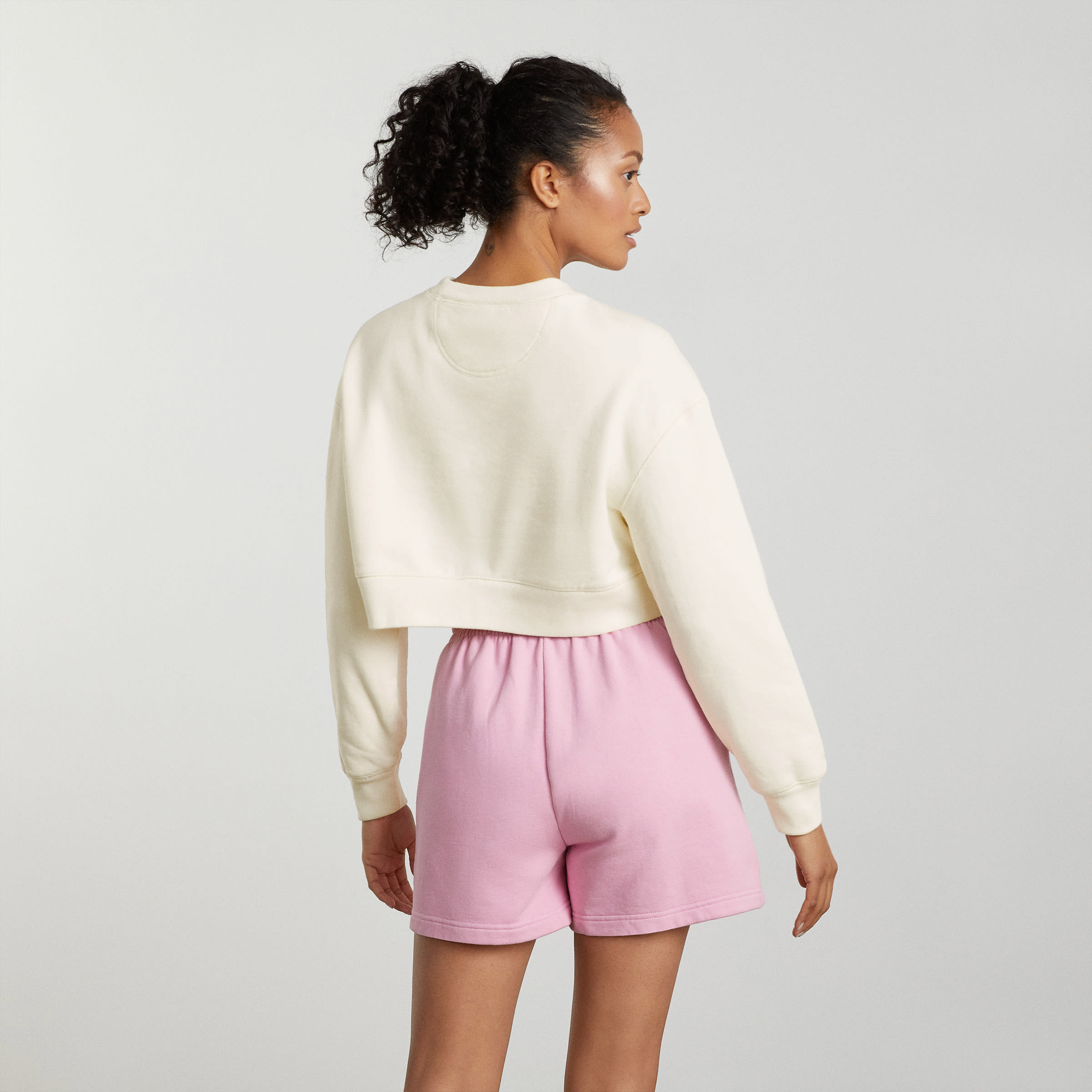 Everlane cropped sweatshirt sales