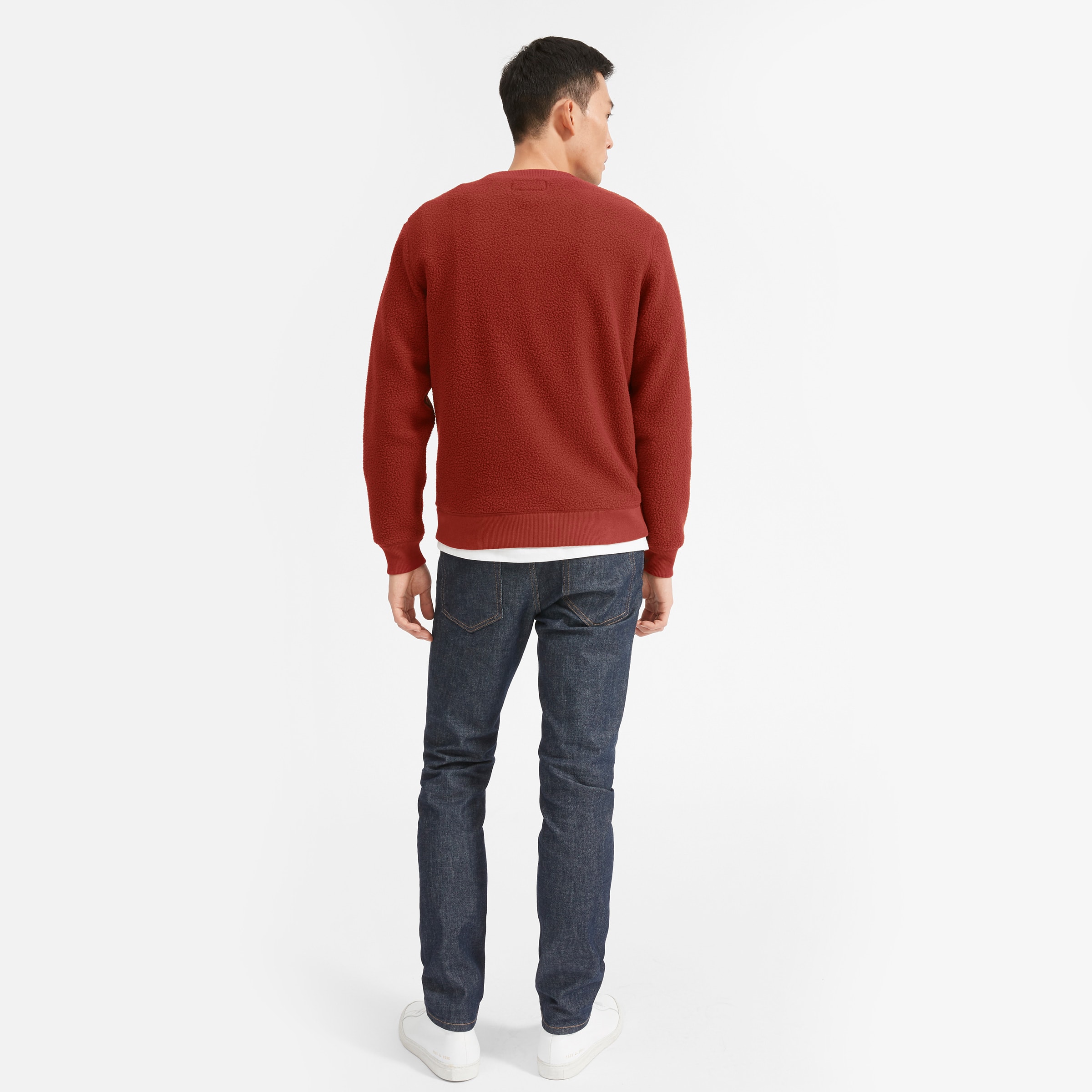 everlane 365 fleece crew