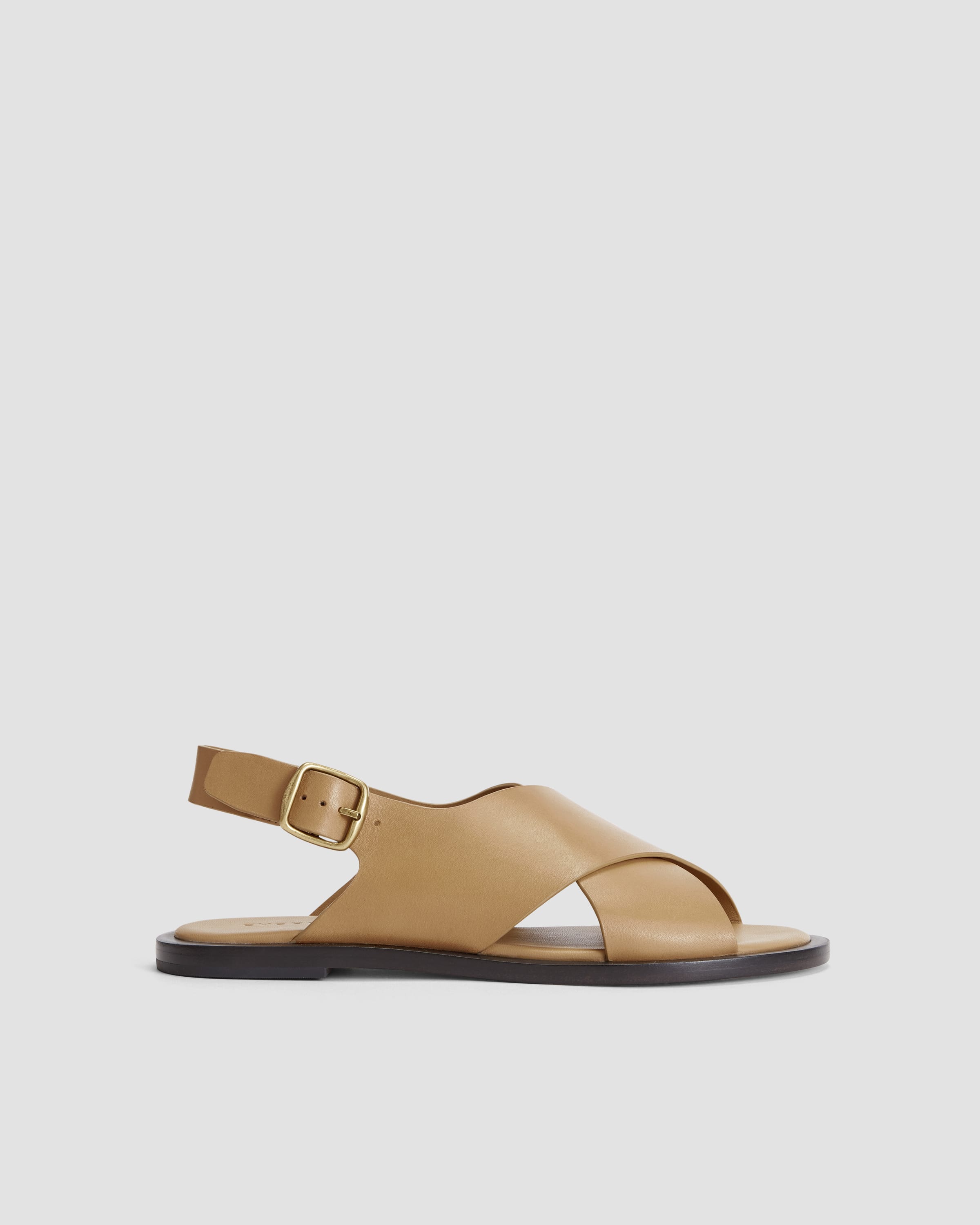 Tan hotsell crossover sandals