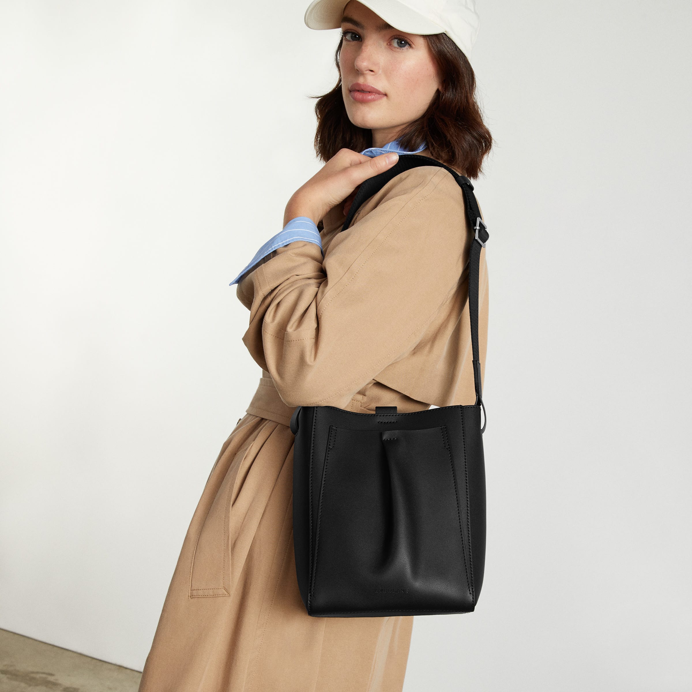 Everlane Women's Luxe Medium Italian Leather Tote Bag