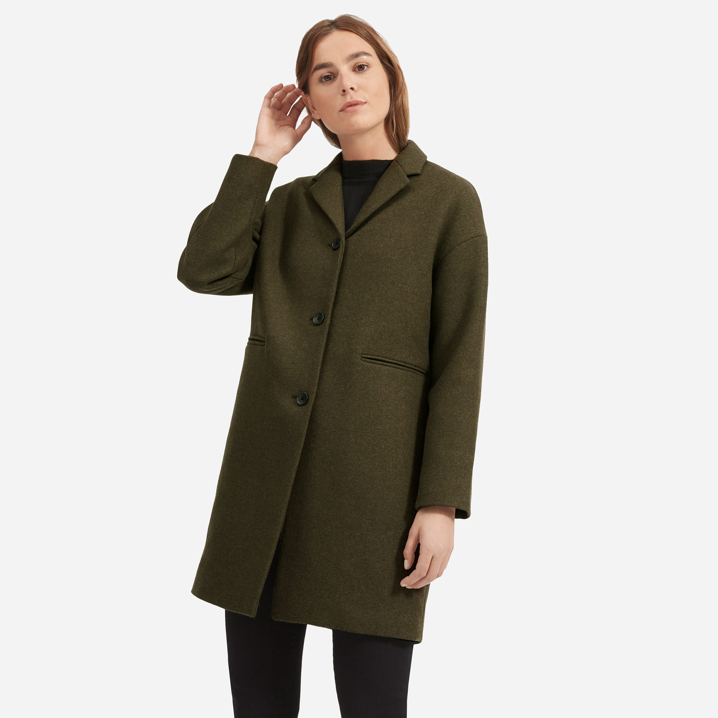 everlane peacoat
