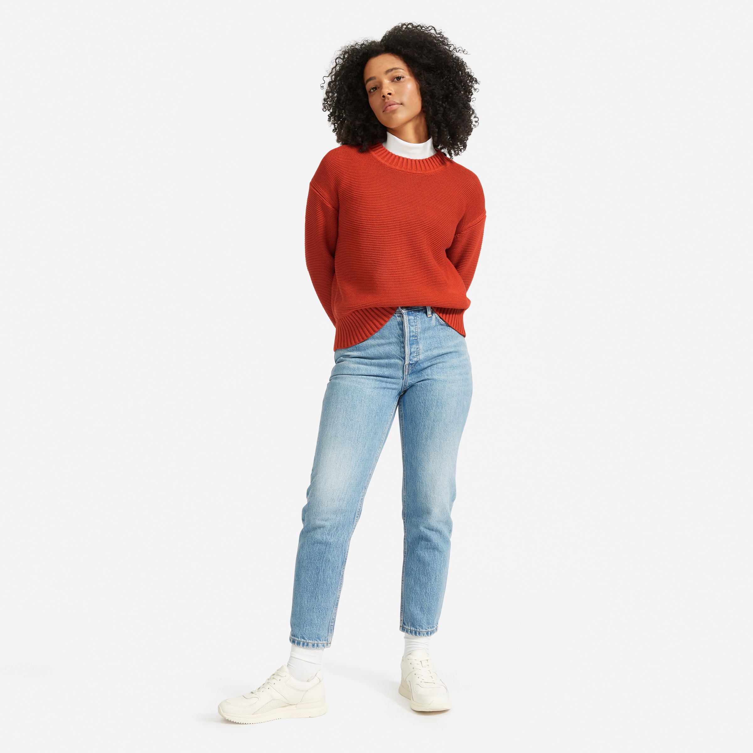 everlane crew neck sweater