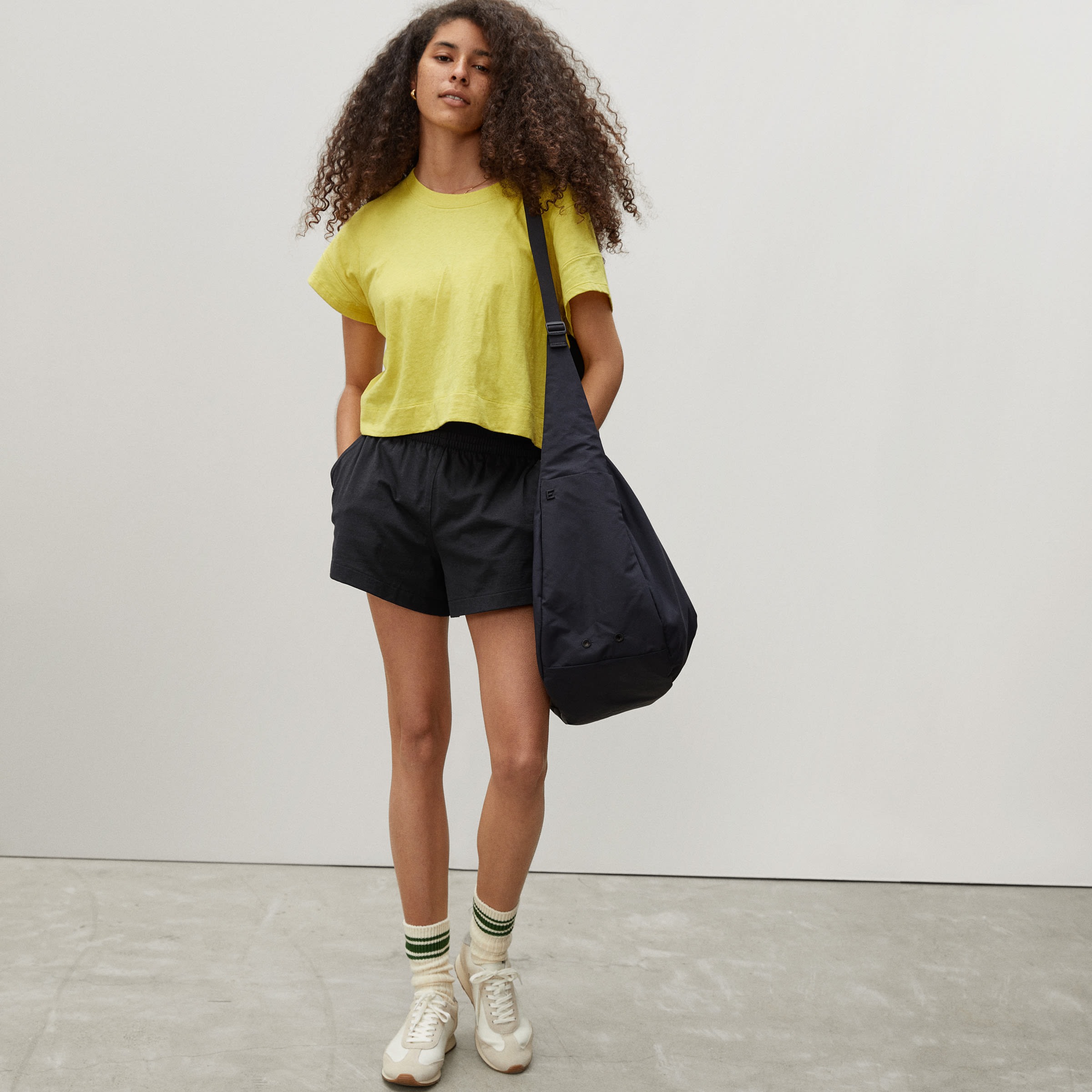 The Retro Jersey Short Black – Everlane