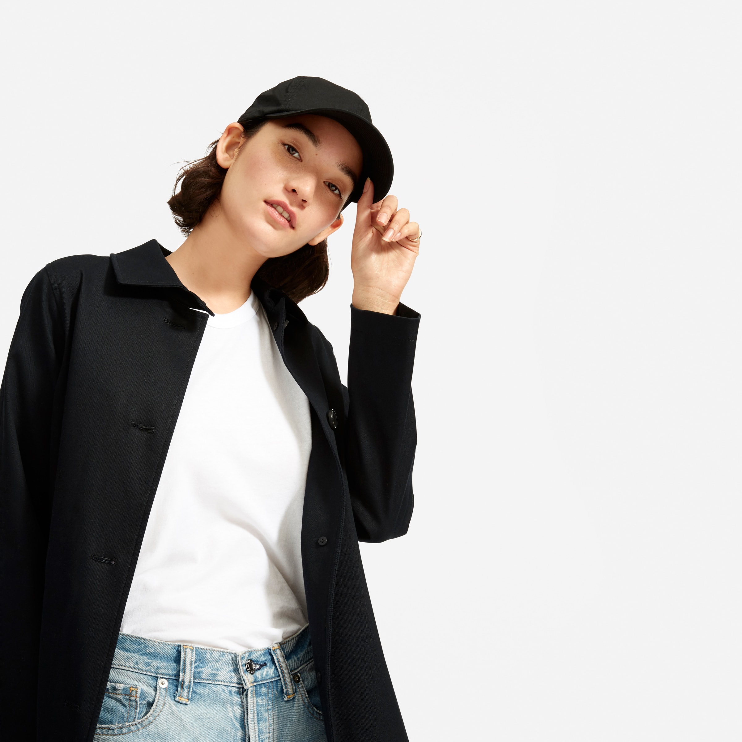 The Nylon 5-Panel Cap Black – Everlane