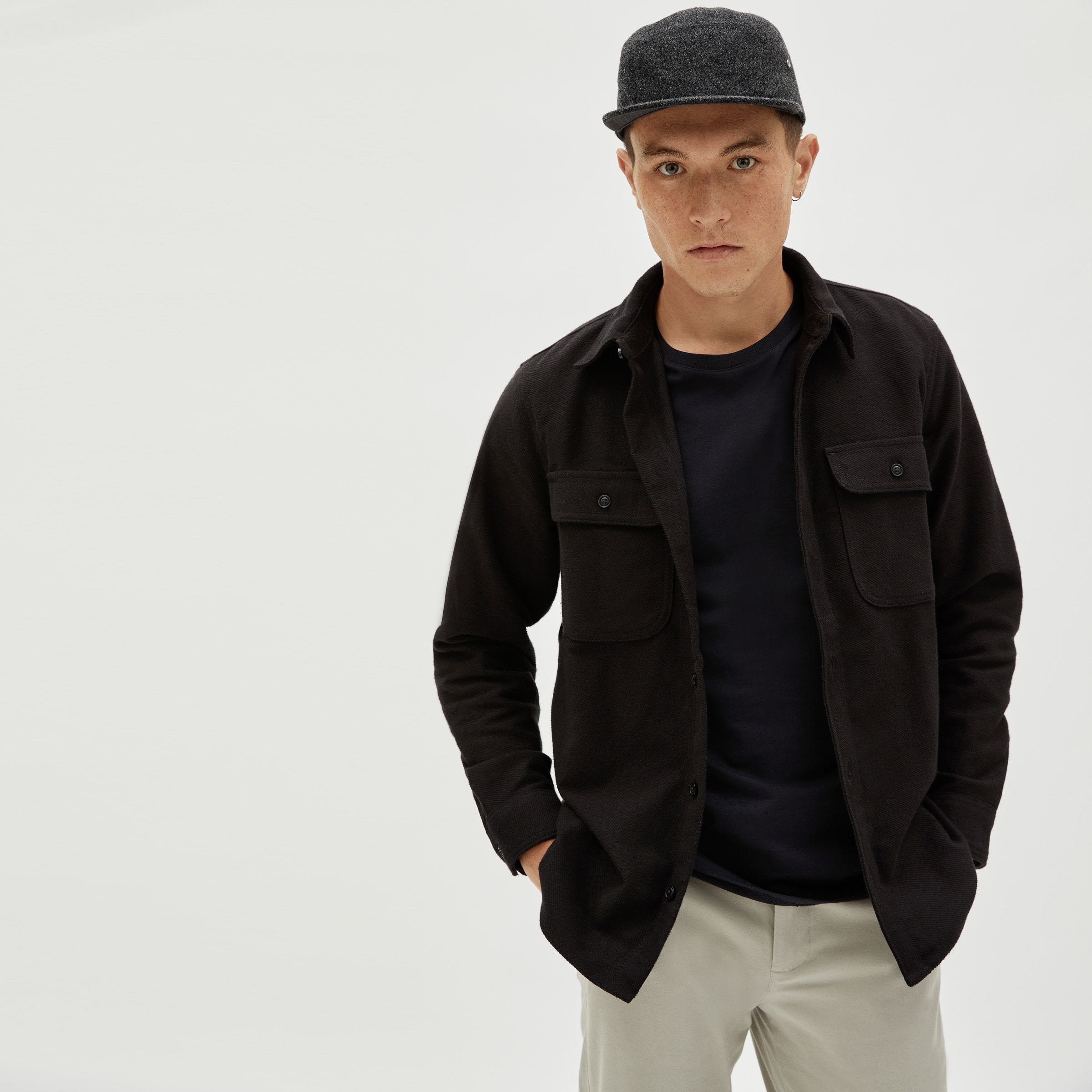 The Nylon 5-Panel Cap Black – Everlane