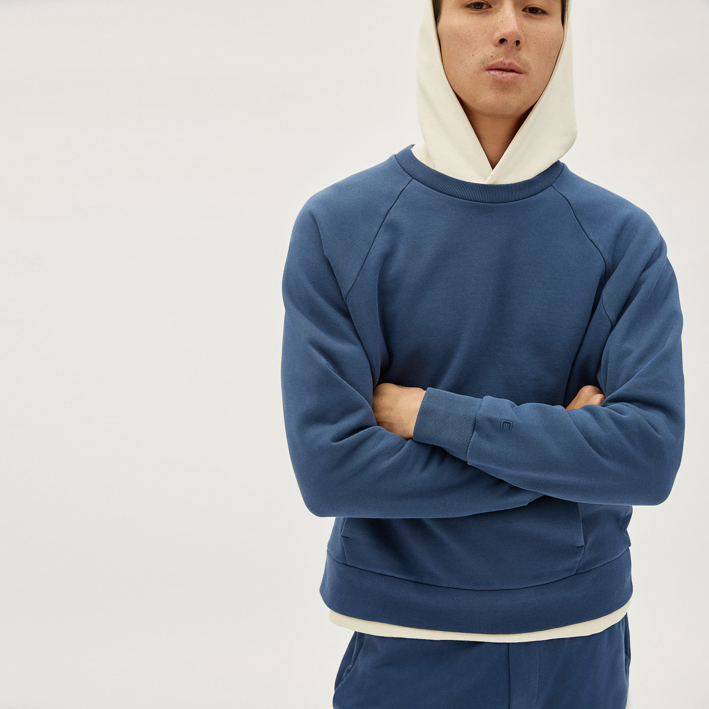 Navy Blue S Native World sweatshirt discount 94% MEN FASHION Jumpers & Sweatshirts Hoodless 