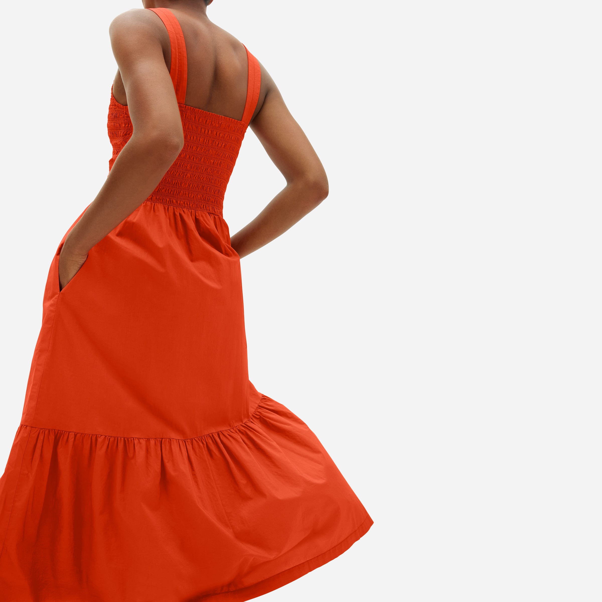 The Smock Dress Cayenne – Everlane