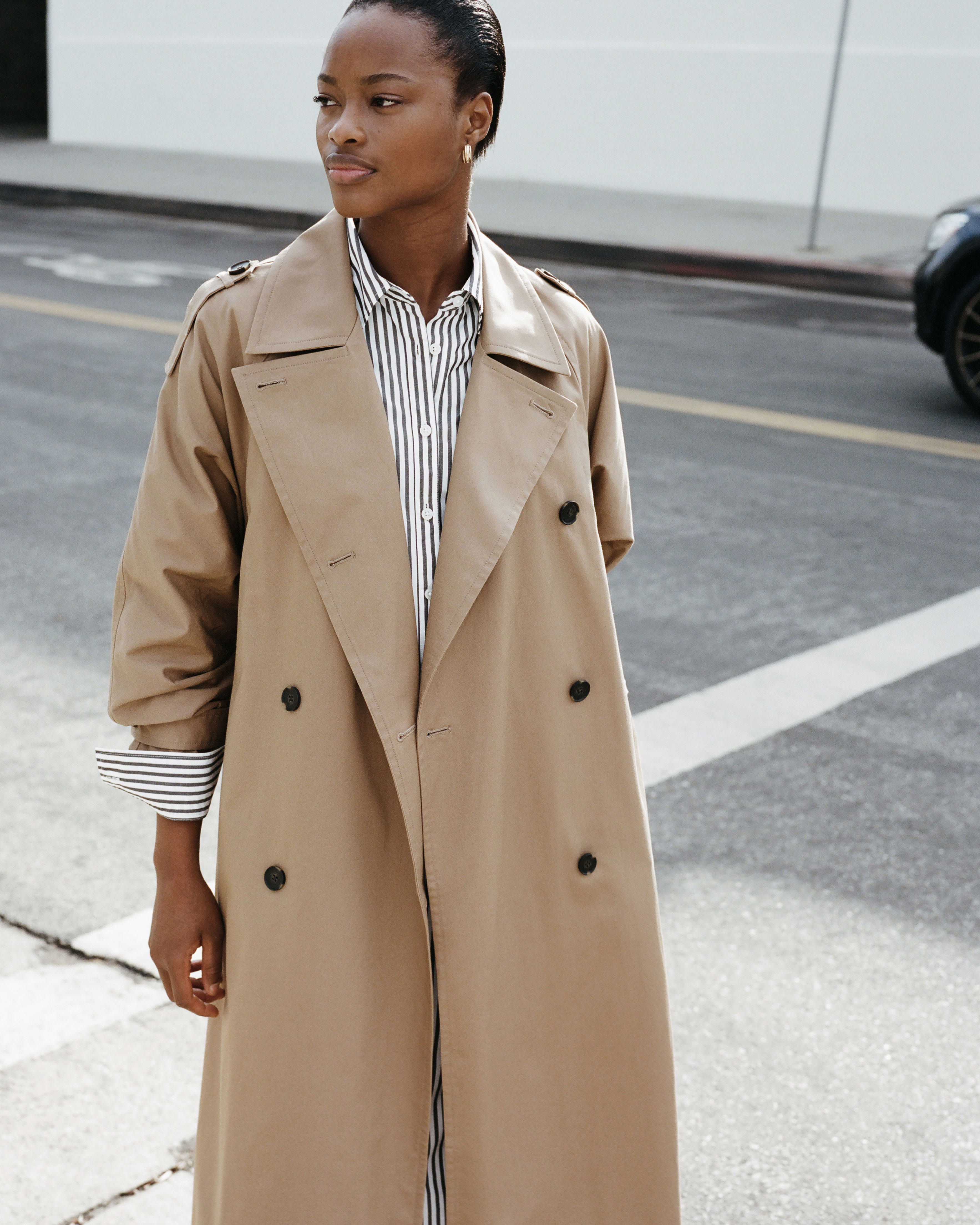 Together trench clearance coat