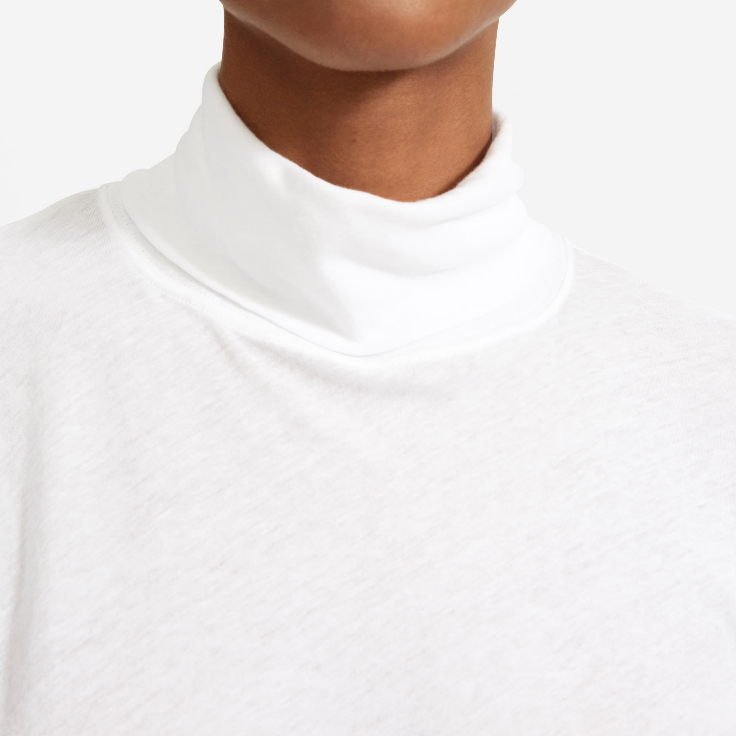 The Air Turtleneck White Everlane