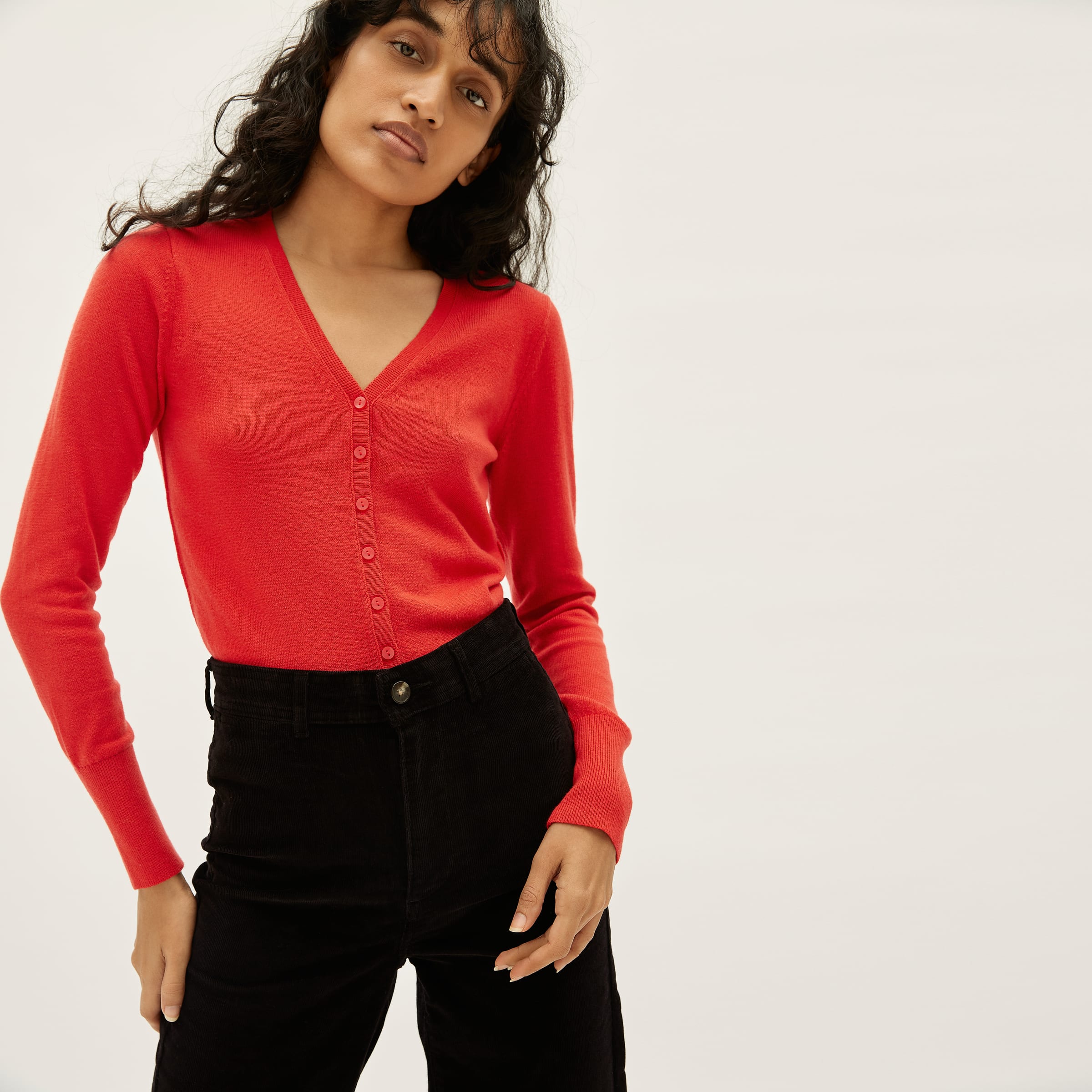 Everlane cotton merino cardigan Clearance