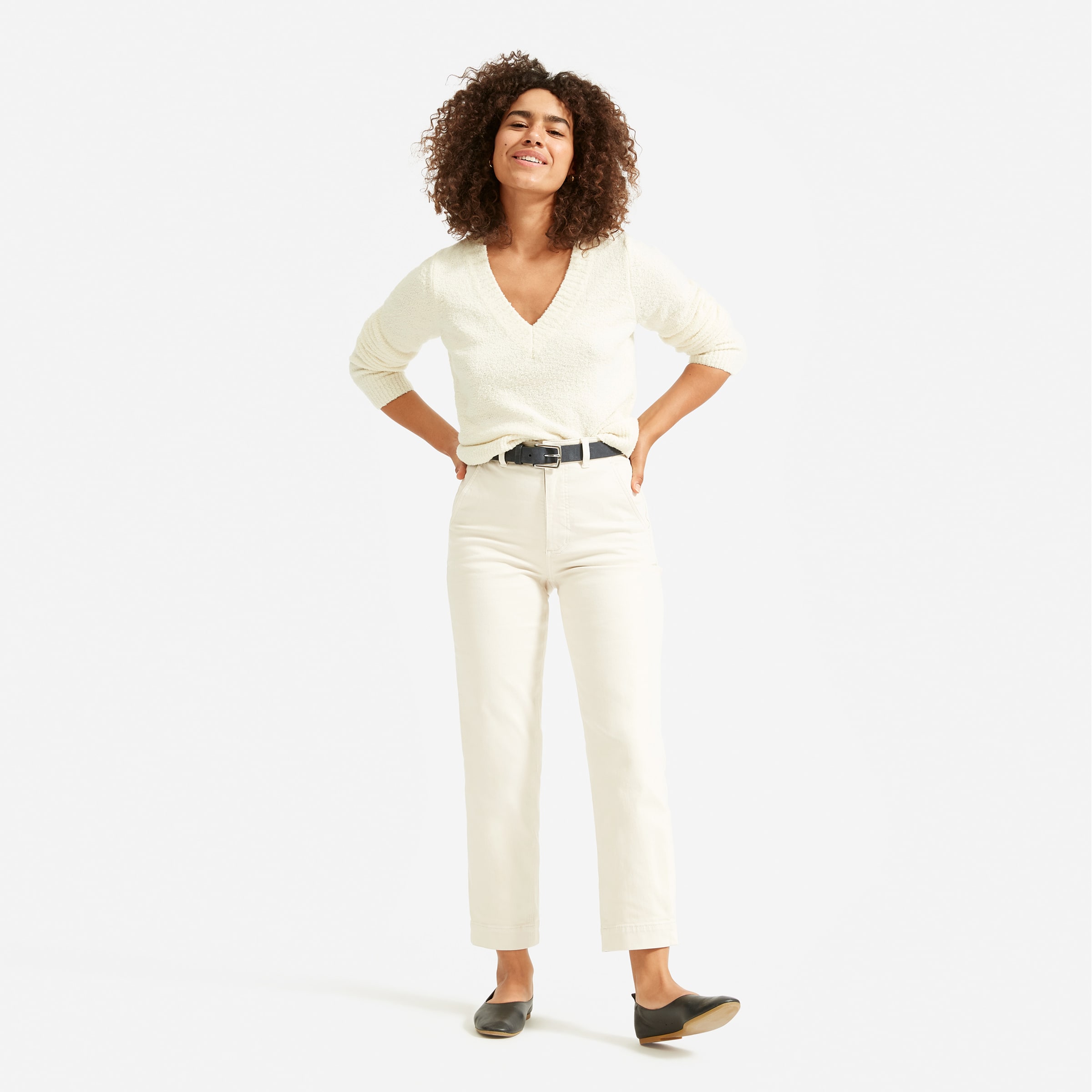 Everlane teddy wool 2025 sweater