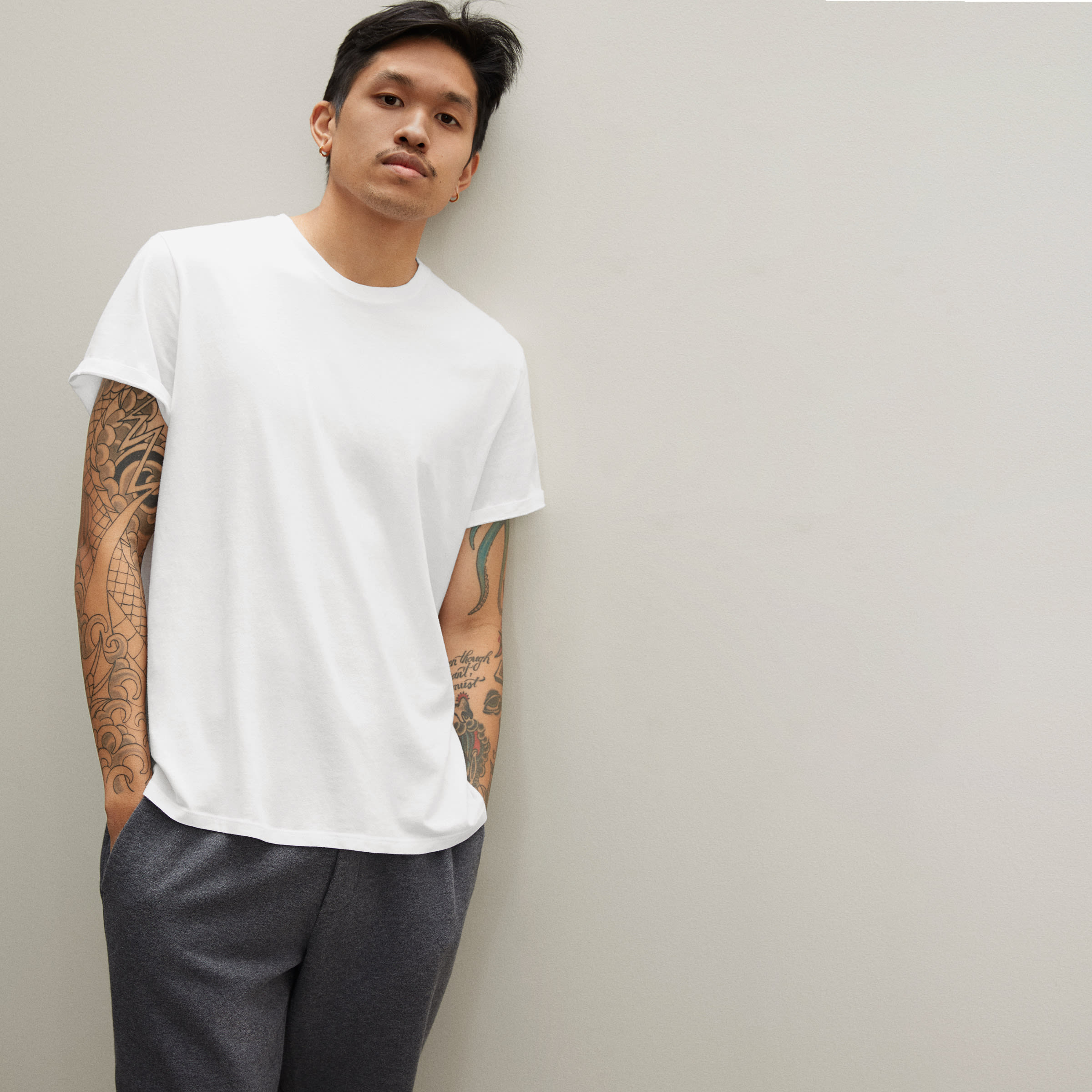 The 13 Best Men's White T-Shirts According to Men