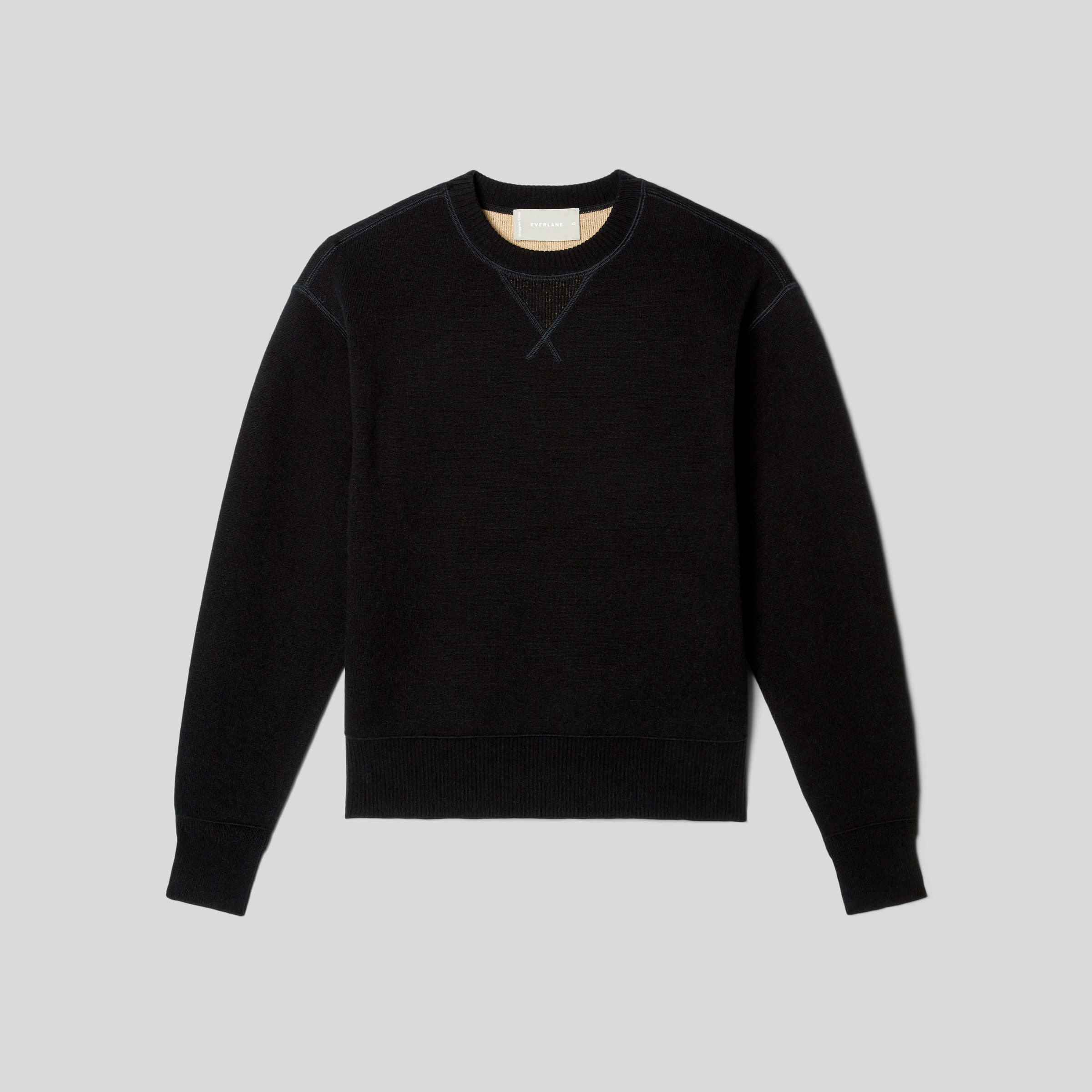 Everlane top black sweater
