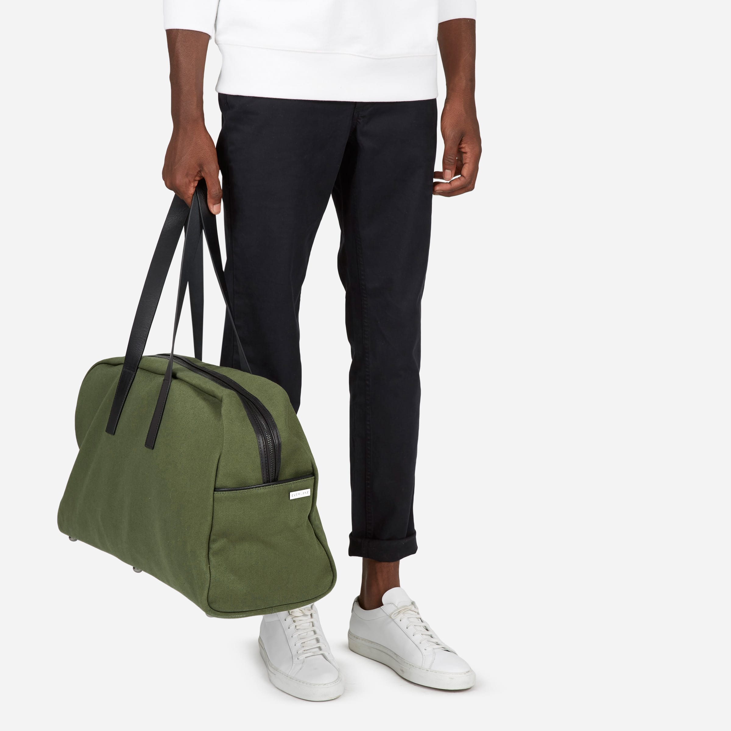 everlane twill weekender