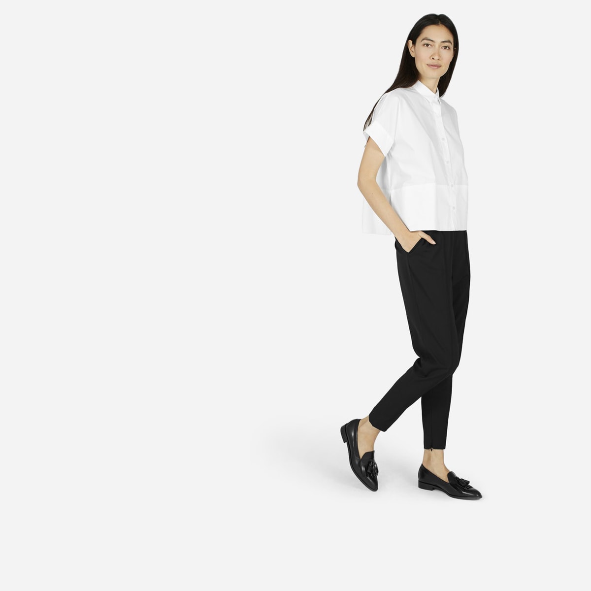 Everlane modern sales tassel loafer