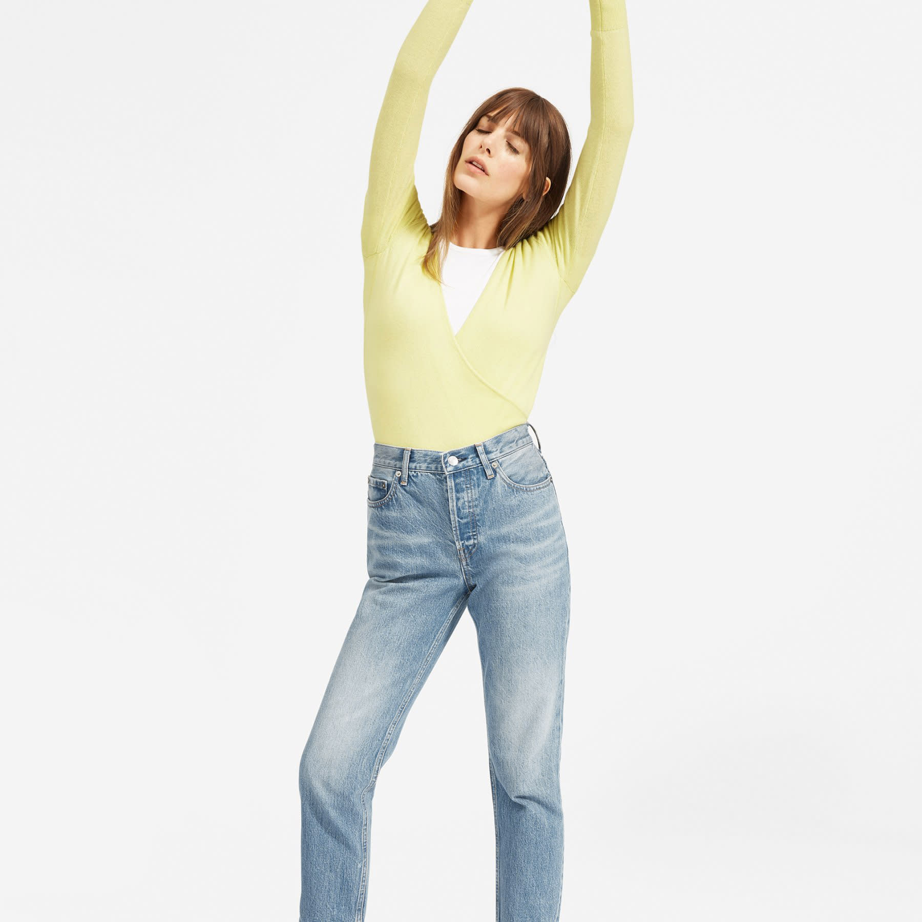 Everlane cashmere wrap sweater Clearance