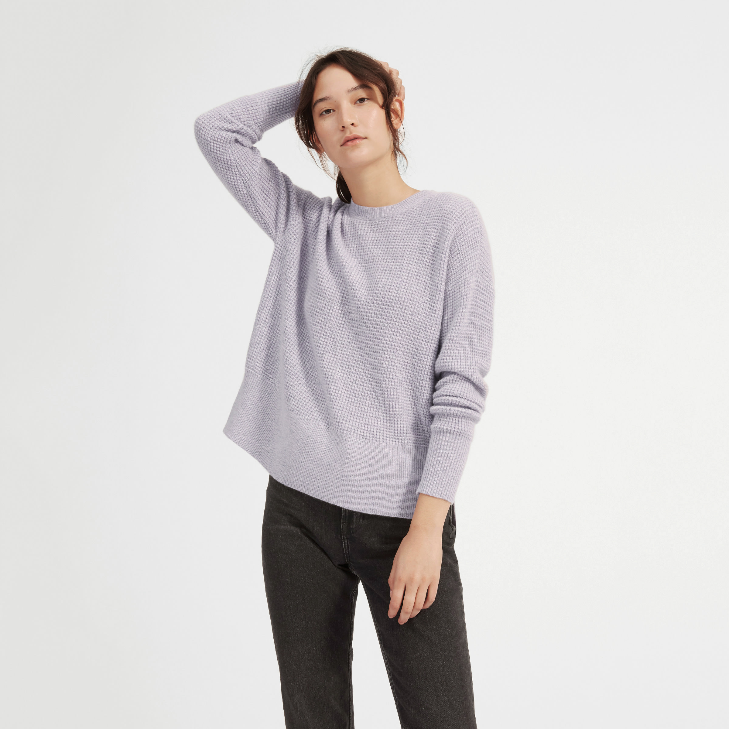 Everlane sale waffle cashmere