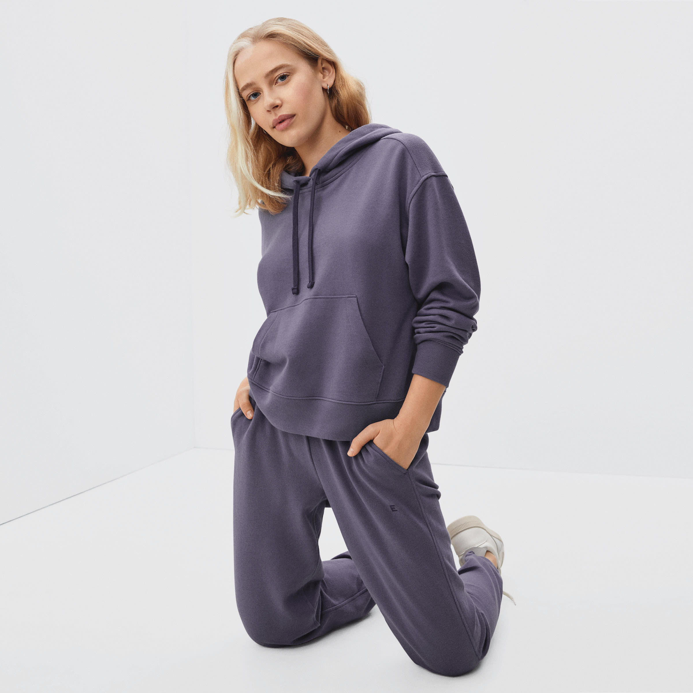 everlane french terry hoodie review