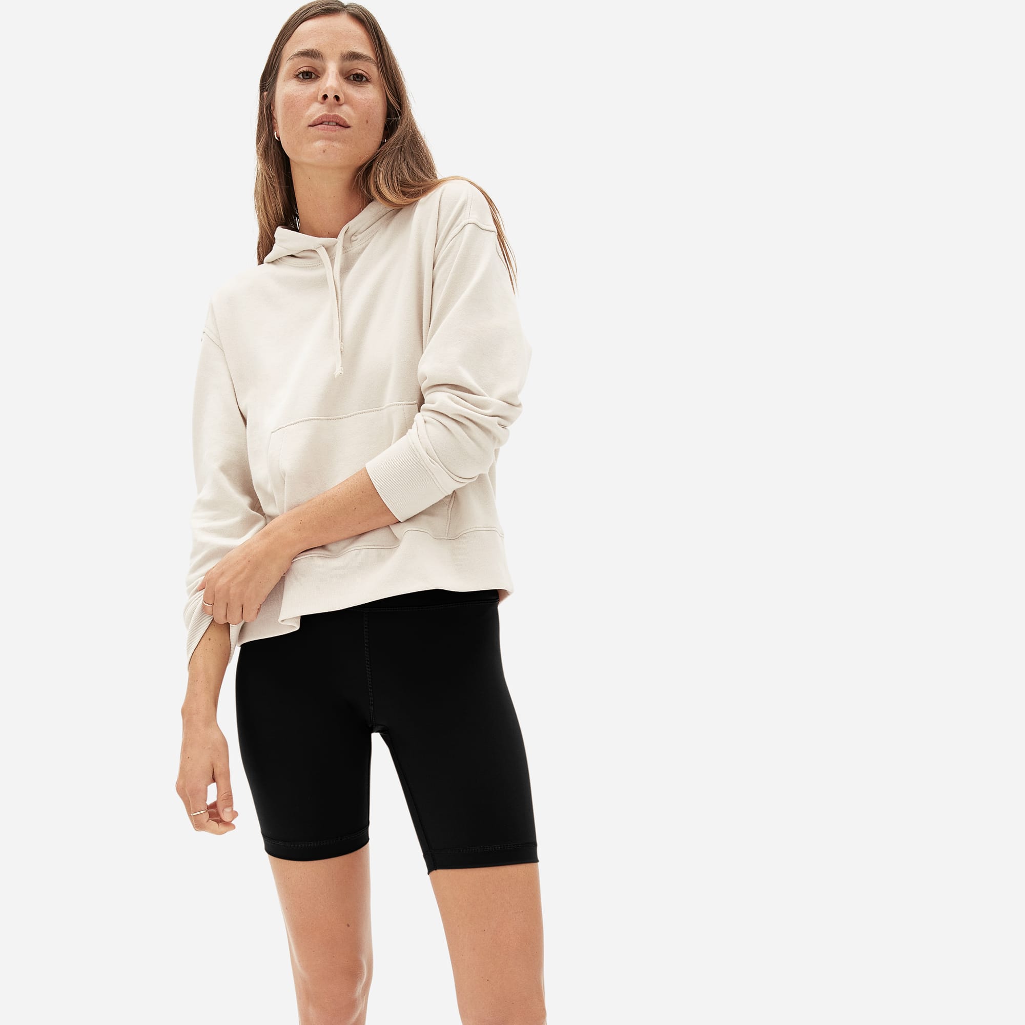 everlane french terry hoodie review