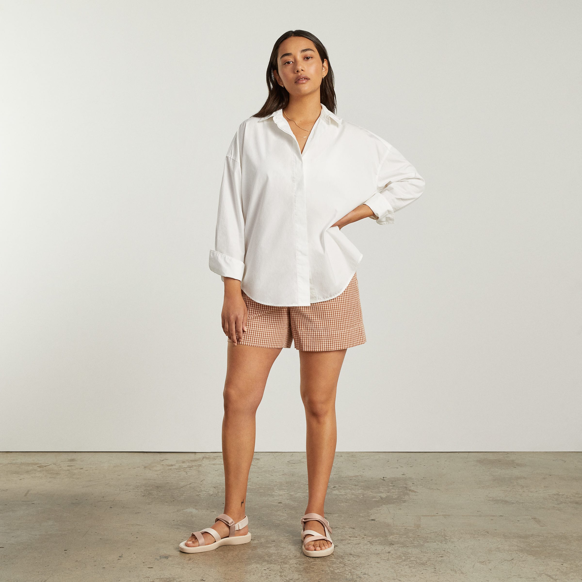 The ReNew Sport Sandal Sand Suede Everlane