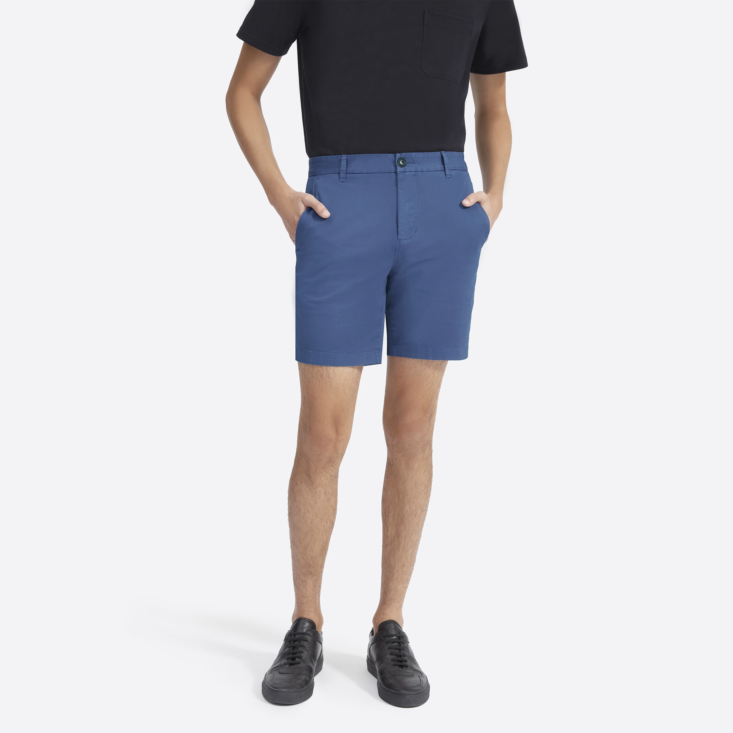 mens slim fit shorts 7 inseam