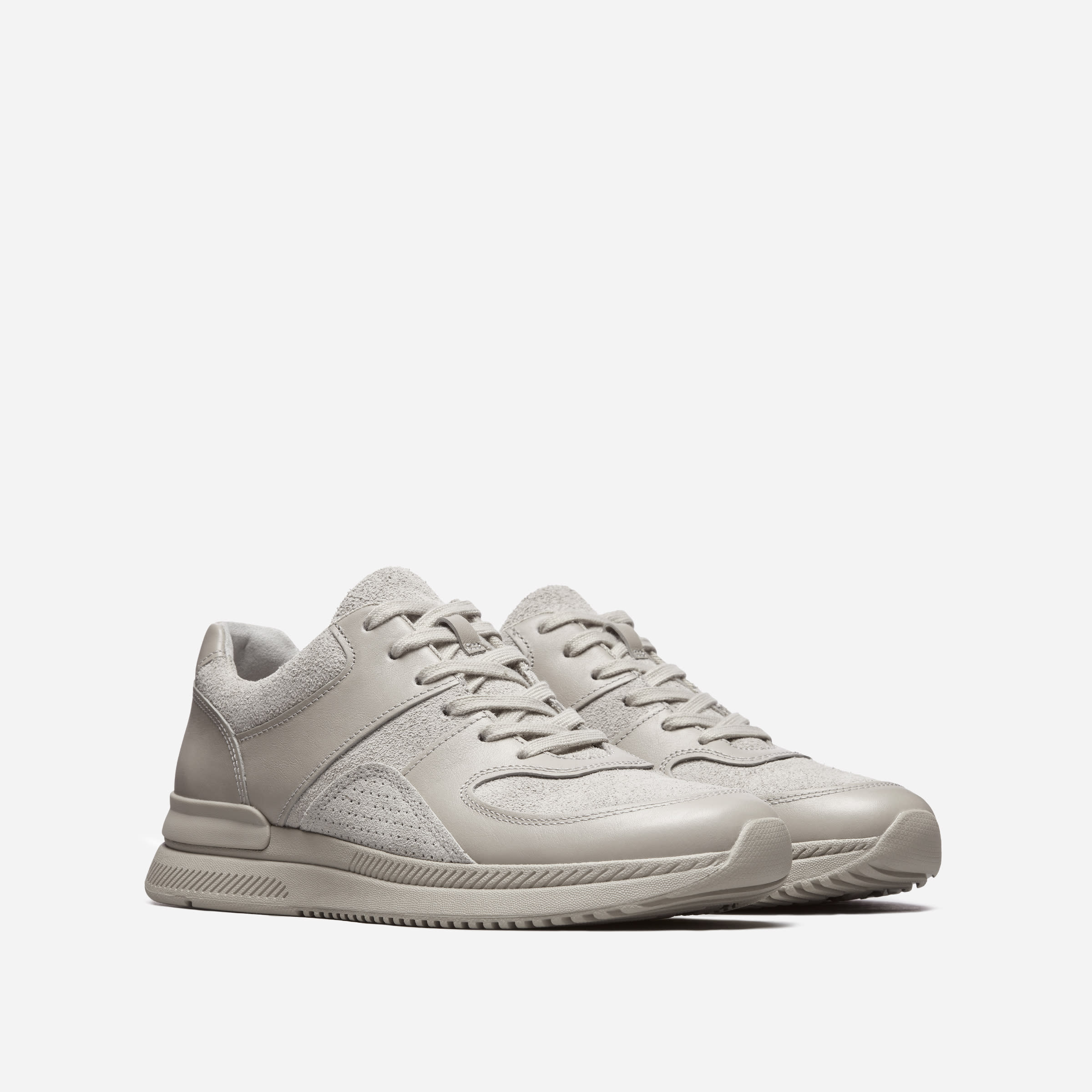everlane the trainer leather sneaker